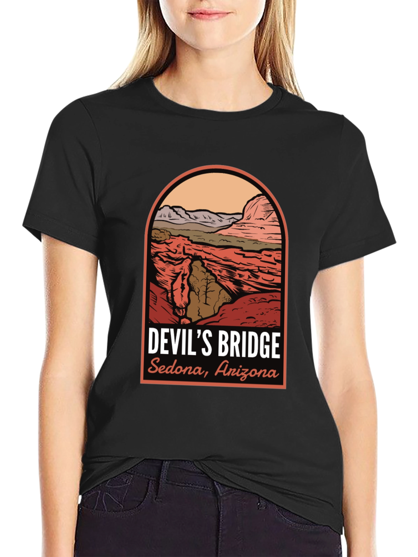Devil's Bridge Arizona Graphic Tee - Sedona Adventure Shirt - 2