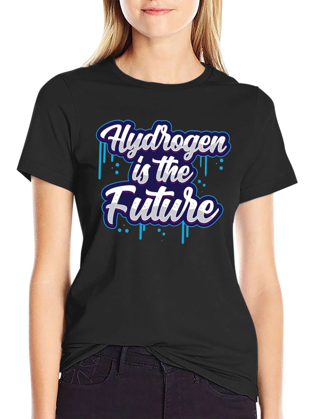 Hydrogen is the Future Graphic T-Shirt - 2