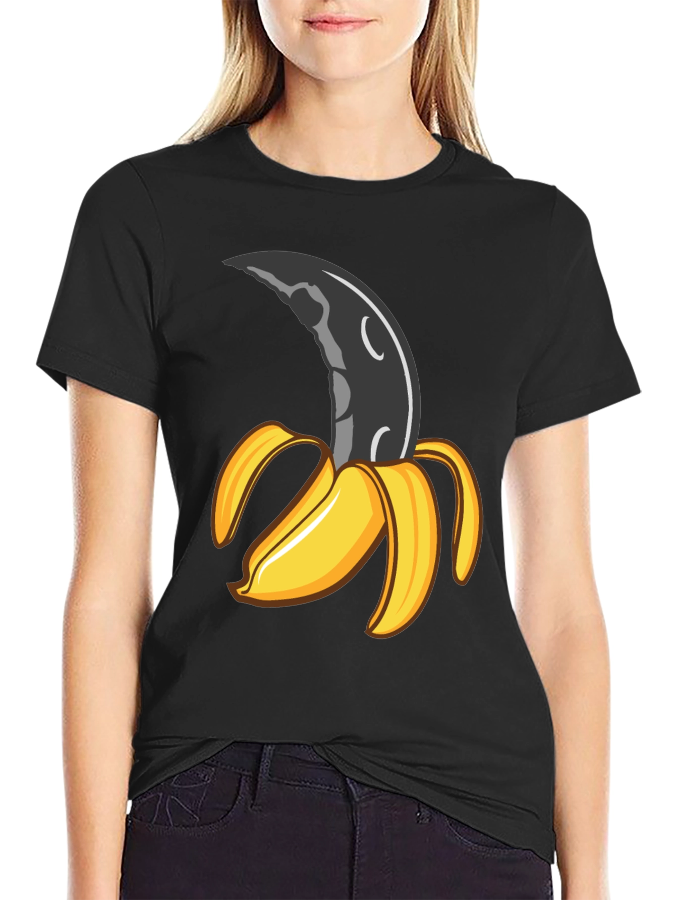 Black Banana Moon Graphic Tee view 2
