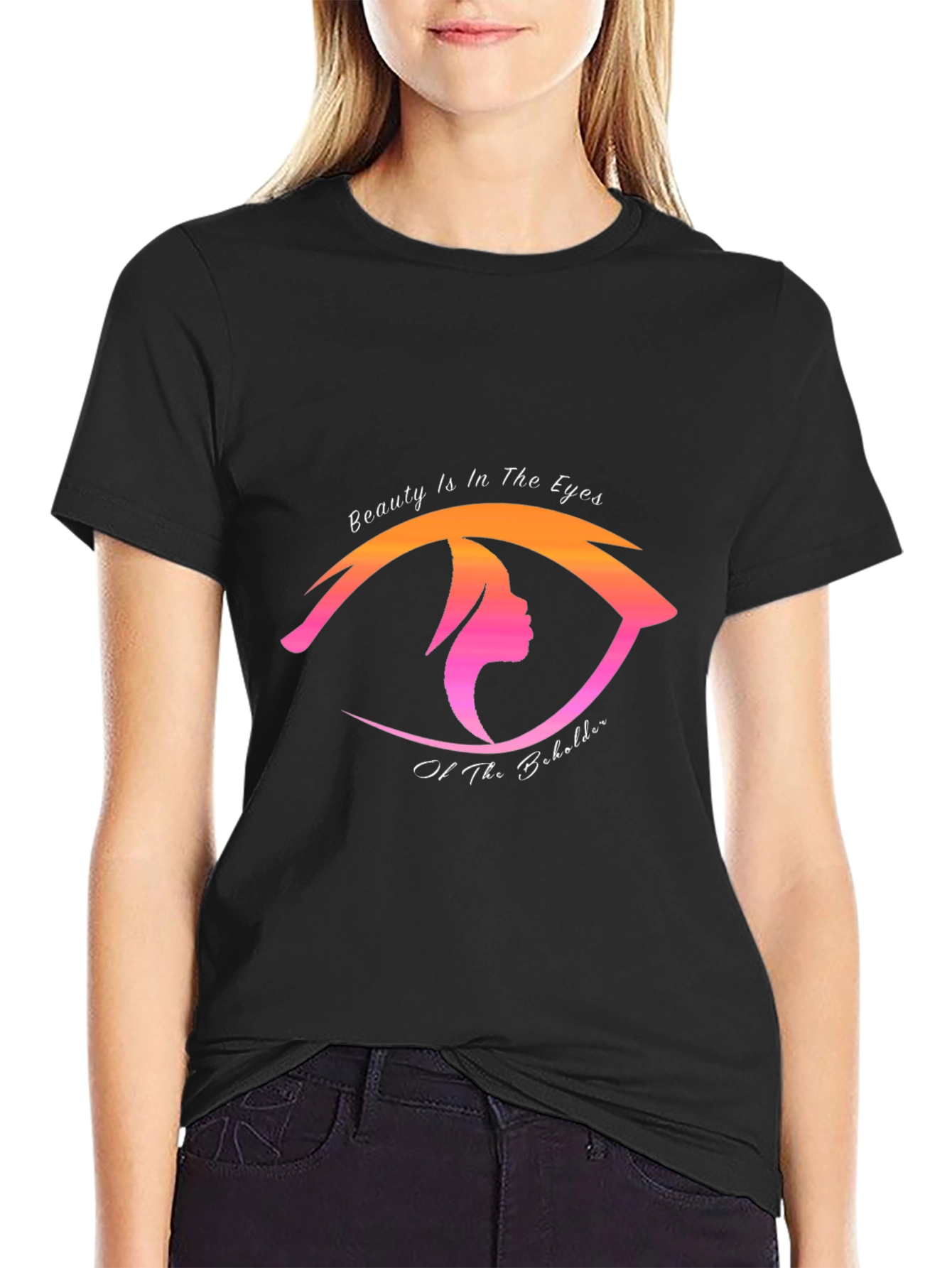 Black Beauty In The Eye T-Shirt view 2