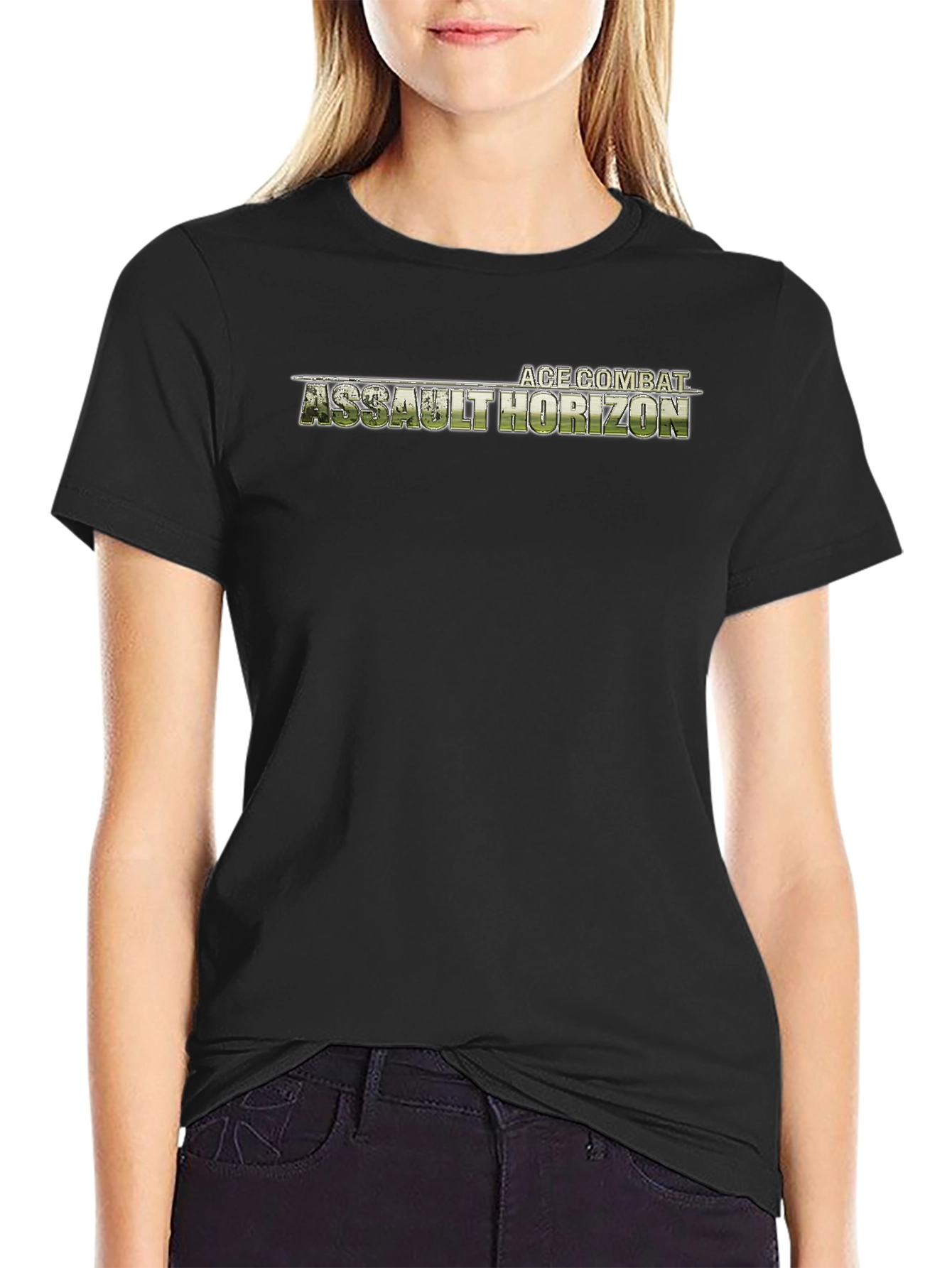 Black Ace Combat: Assault Horizon Graphic T-Shirt view 2
