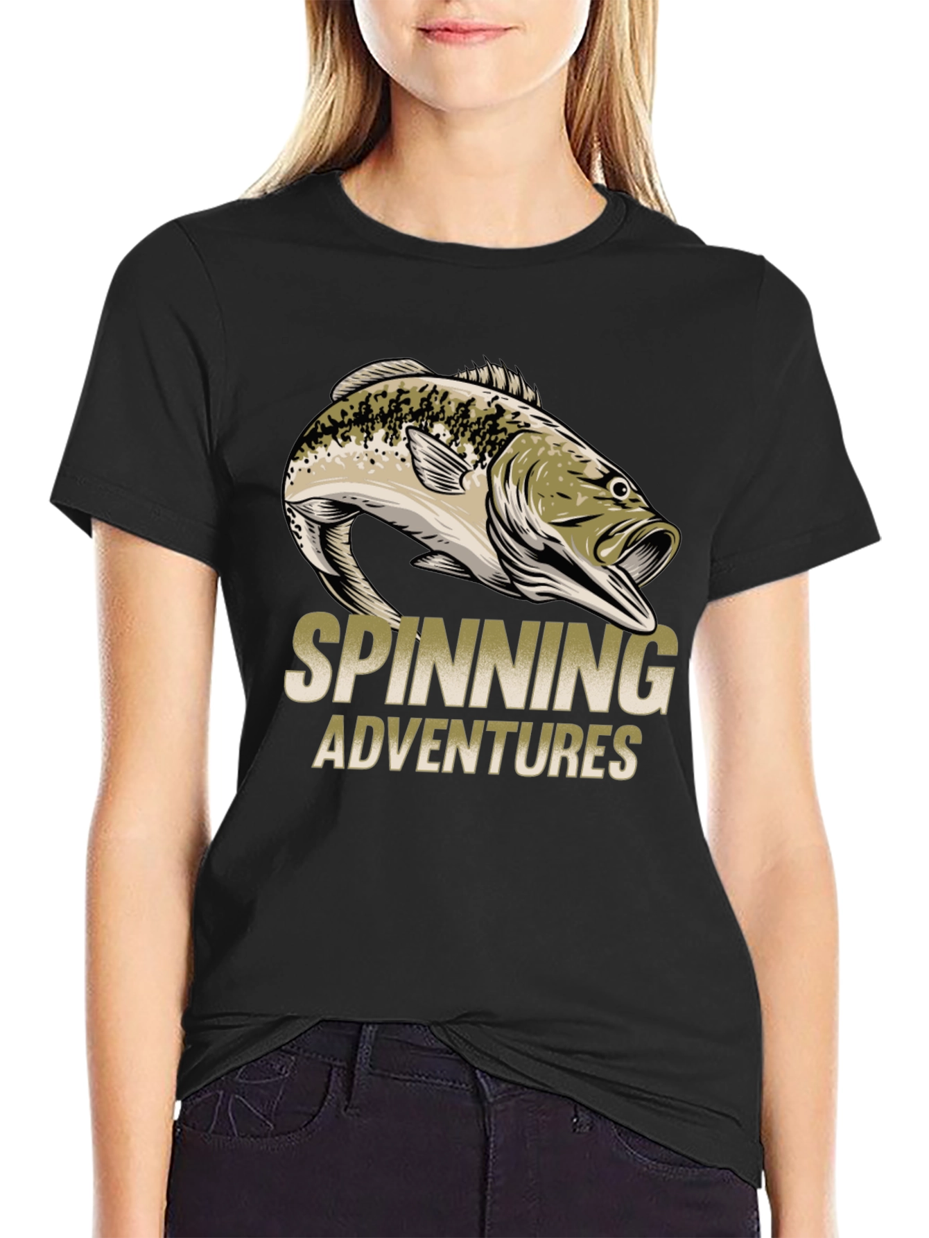 Spinning Adventures Bass Graphic Tee - 2