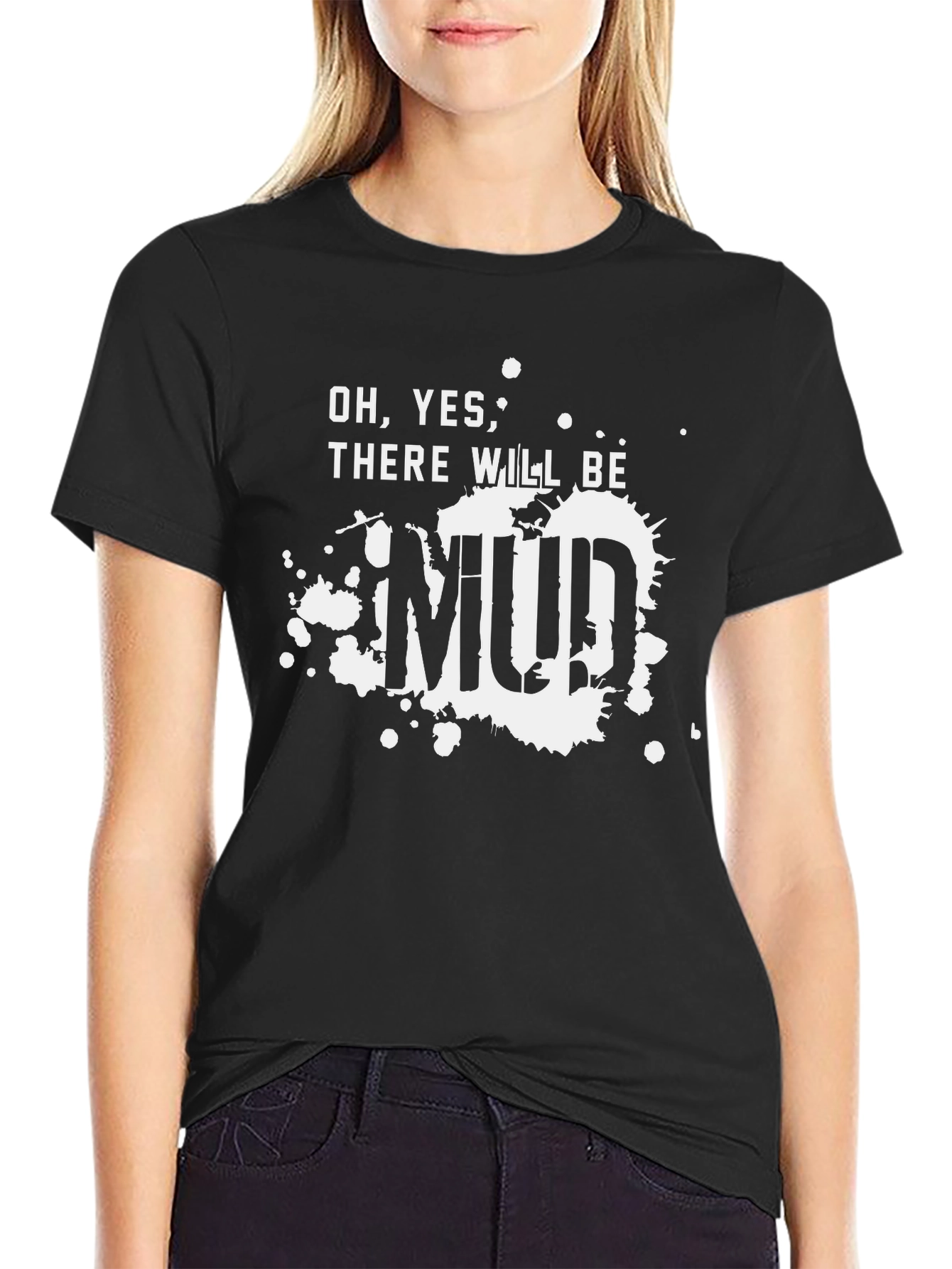 Black Mud T-Shirt - Funny Off-Roading Tee view 2