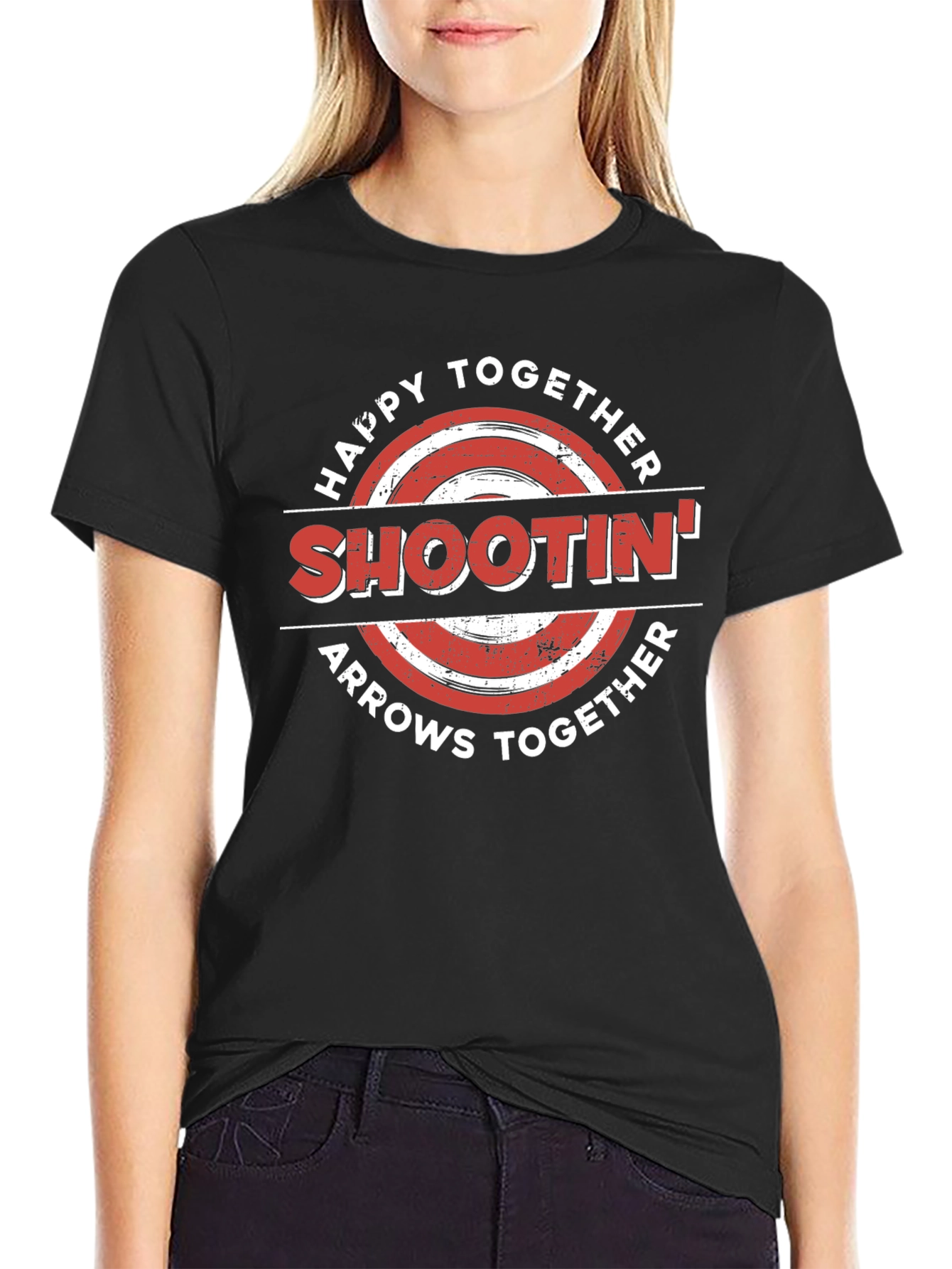 Black Happy Together Shootin' Arrows T-Shirt view 2