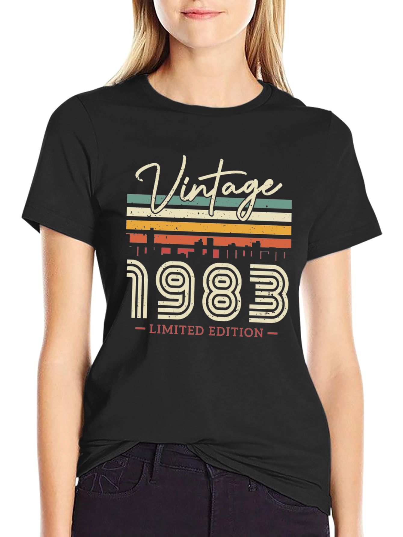 Black Vintage 1983 Limited Edition Graphic Tee view 2