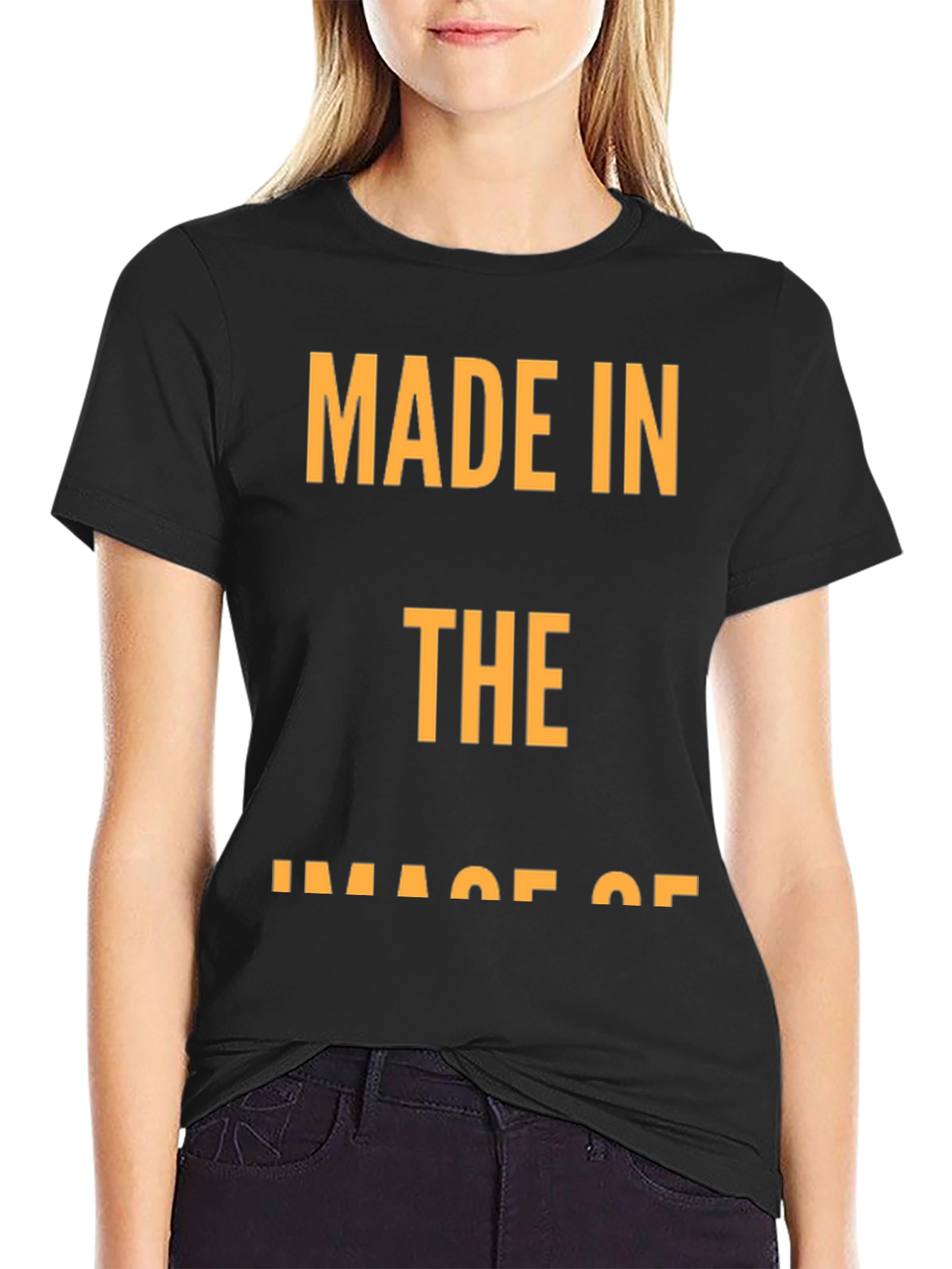 Black Made in the Image Graphic Tee view 2