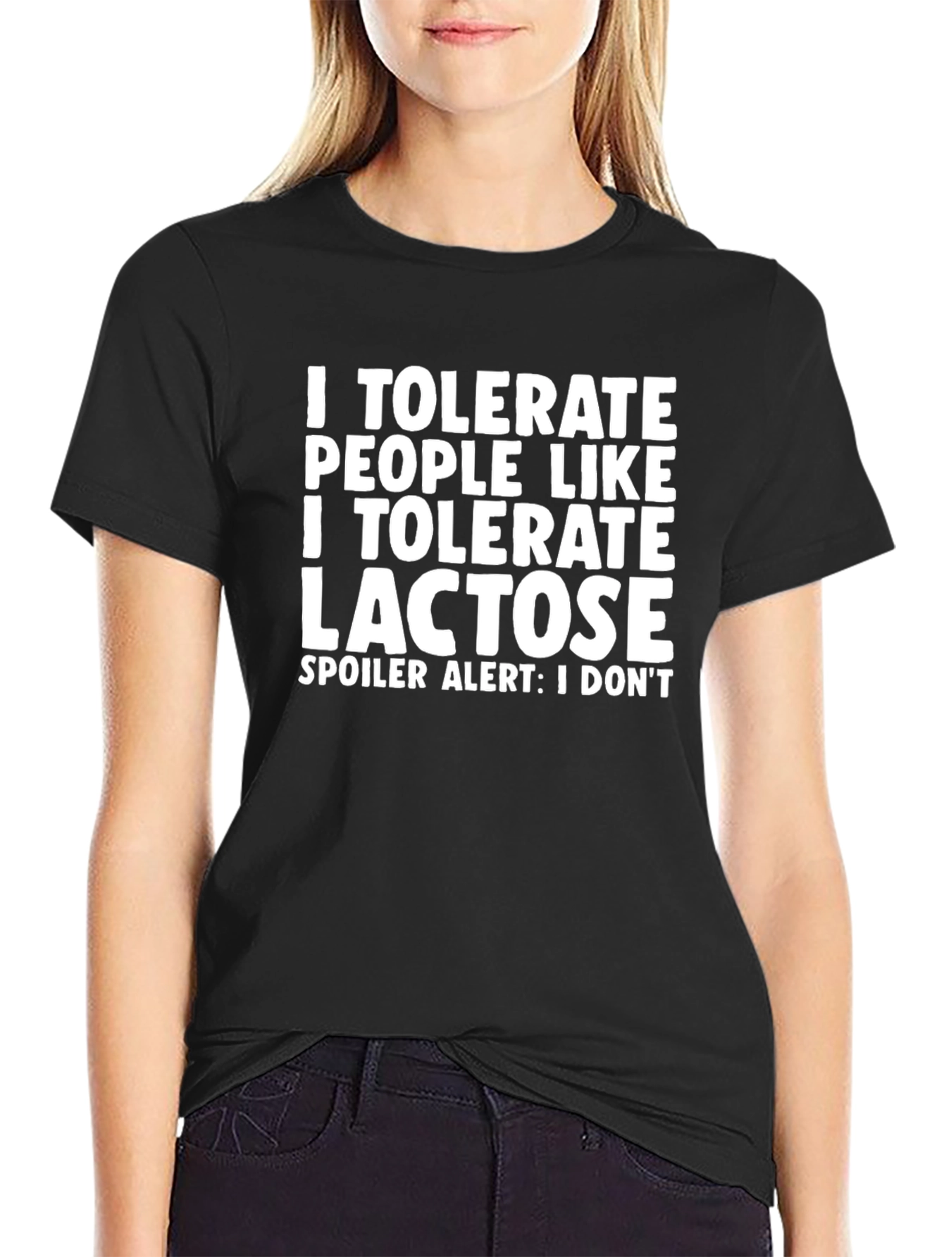 Humorous Lactose Intolerance Tee - 2
