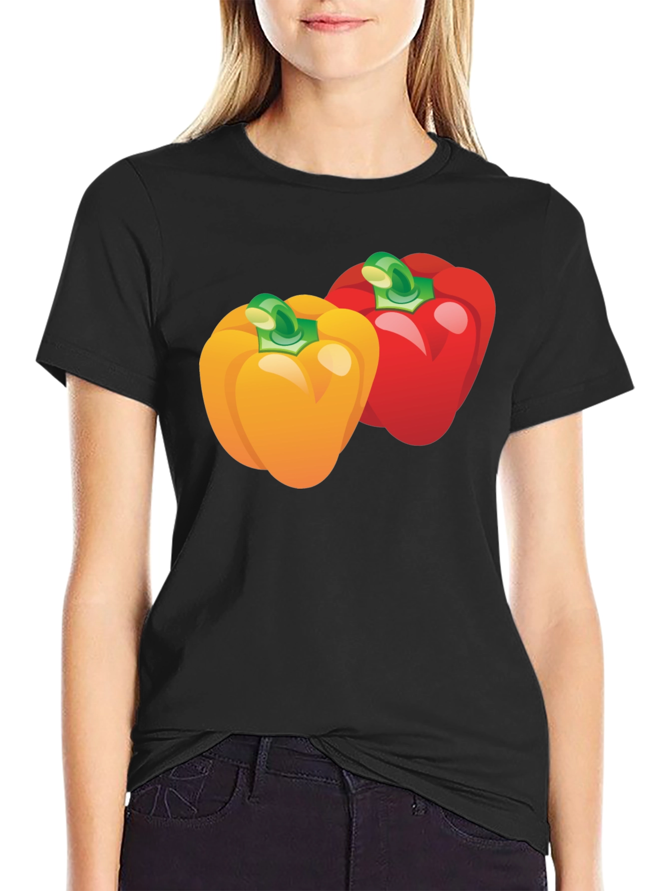 Peppers Graphic Tee - Fun Vegetable T-Shirt - 2