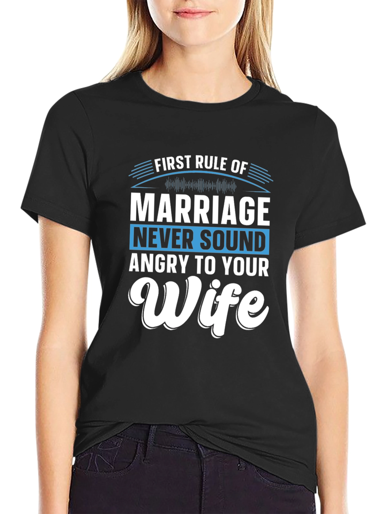 Black Marriage Rule Men's T-Shirt view 2