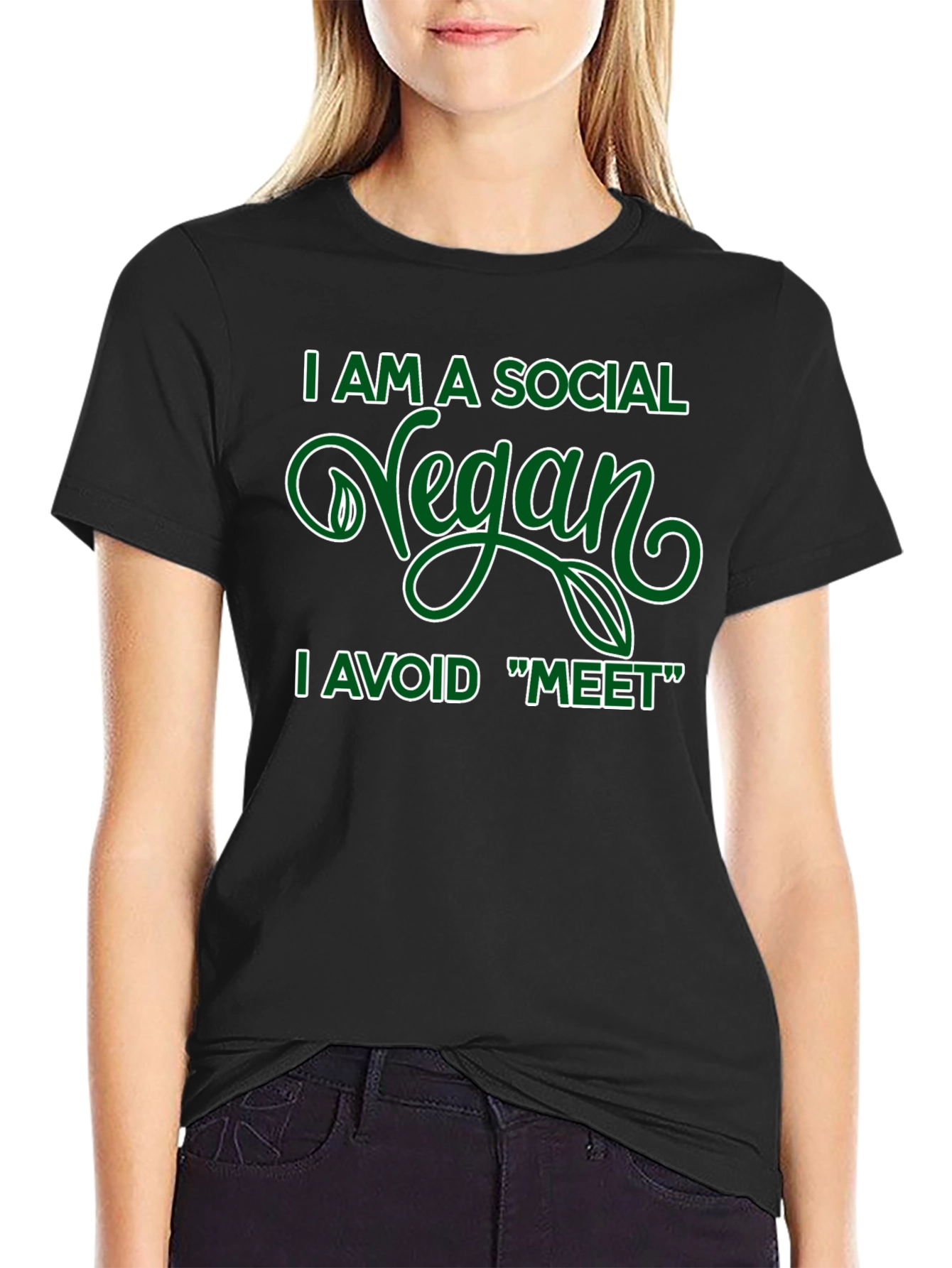 Social Vegan Graphic Tee - 2