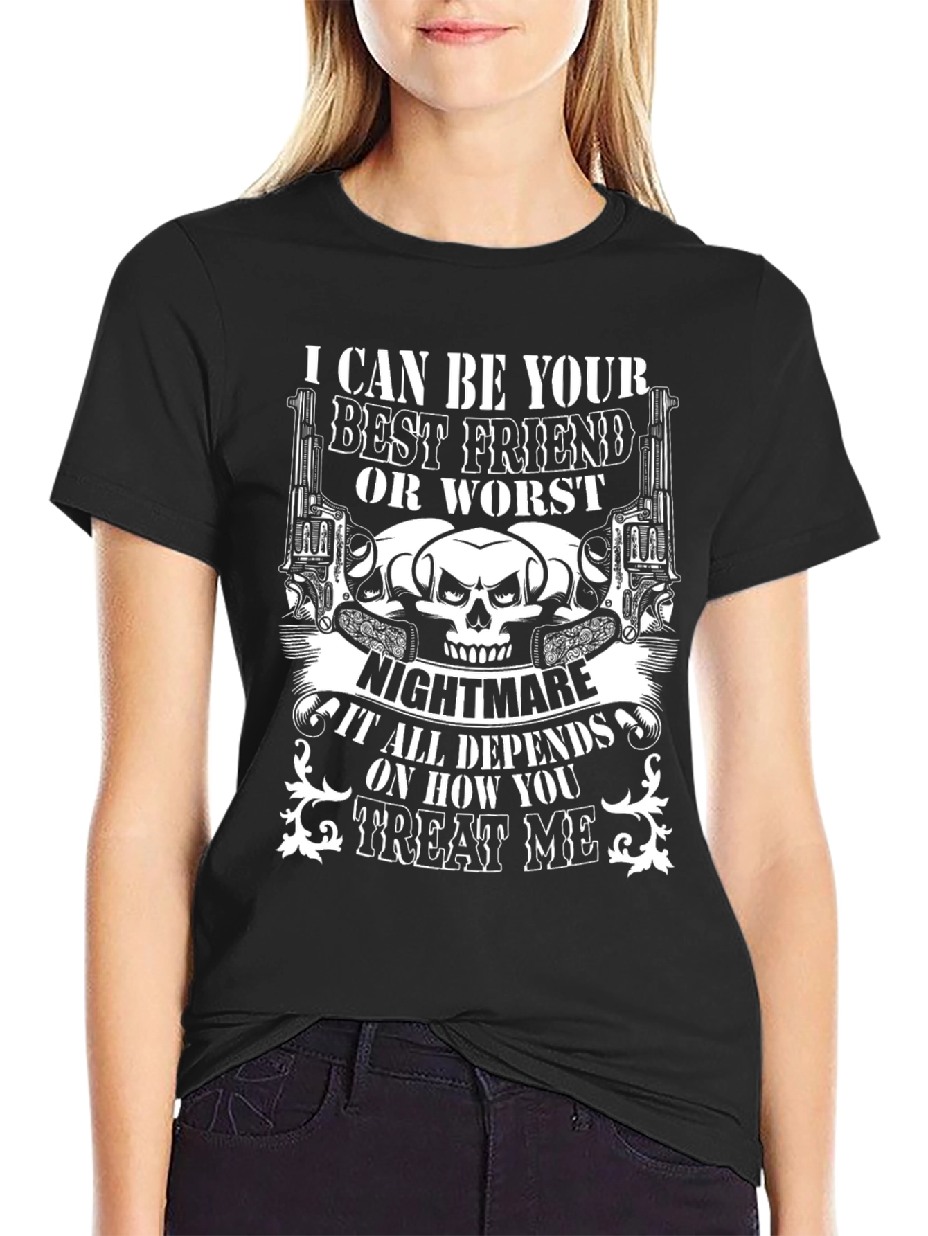 Best Friend or Worst Nightmare Graphic Tee - 2