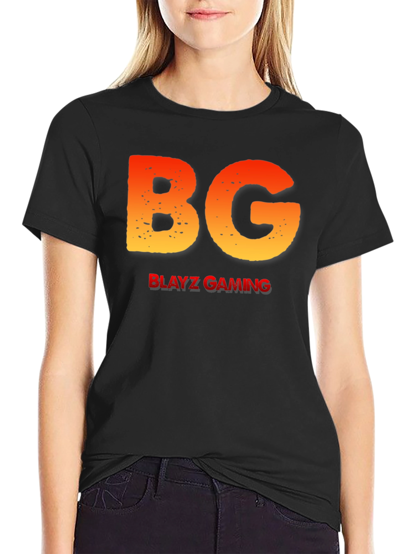 Black Blayz Gaming Black T-Shirt view 2