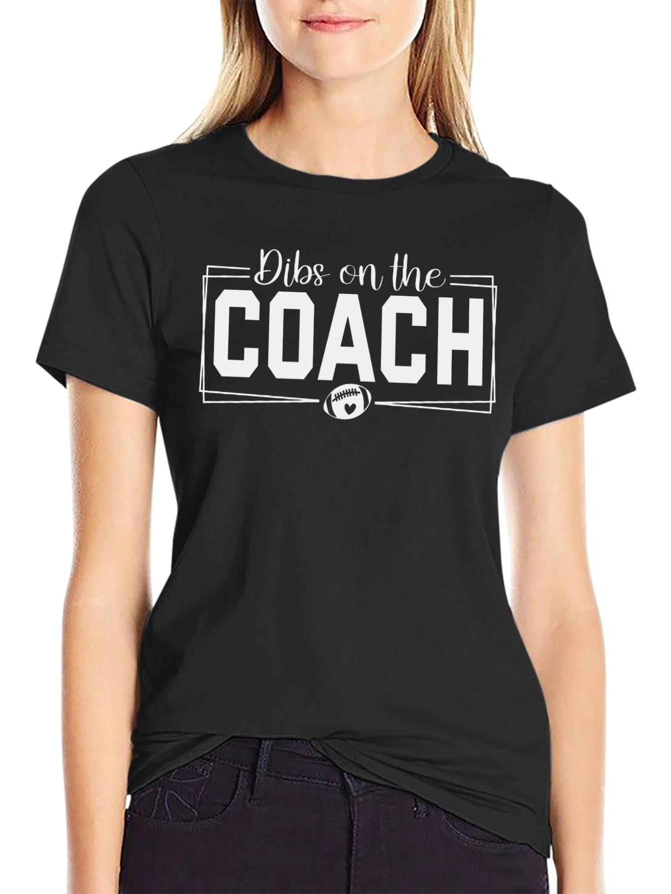 Dibs on the Coach T-Shirt - Football Fan Apparel - 2