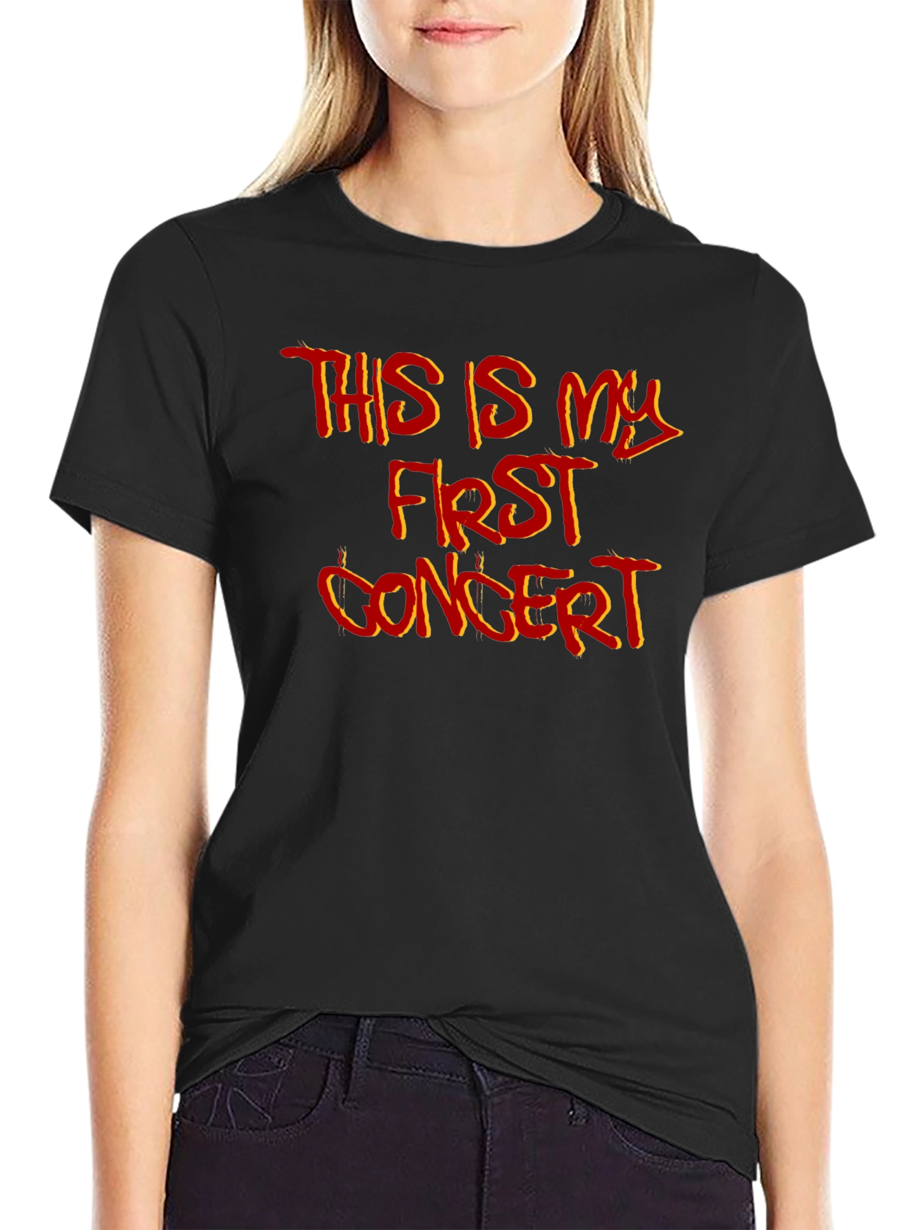 Black My First Concert Graphic Tee view 2