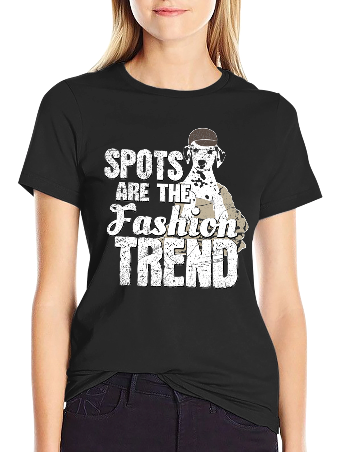 Black Spots are the Fashion Trend Graphic T-Shirt view 2