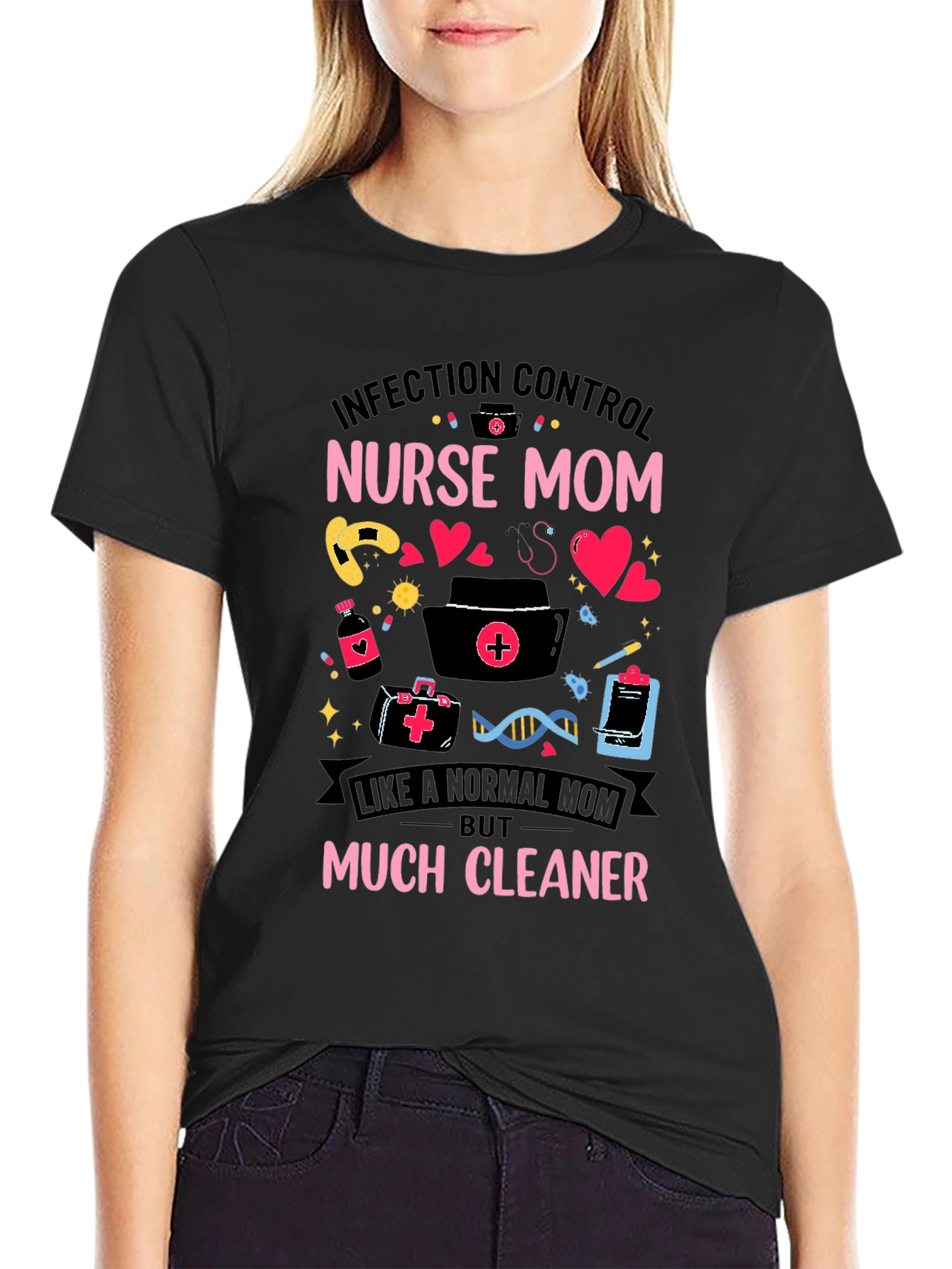 Infection Control Nurse Mom T-Shirt - 2