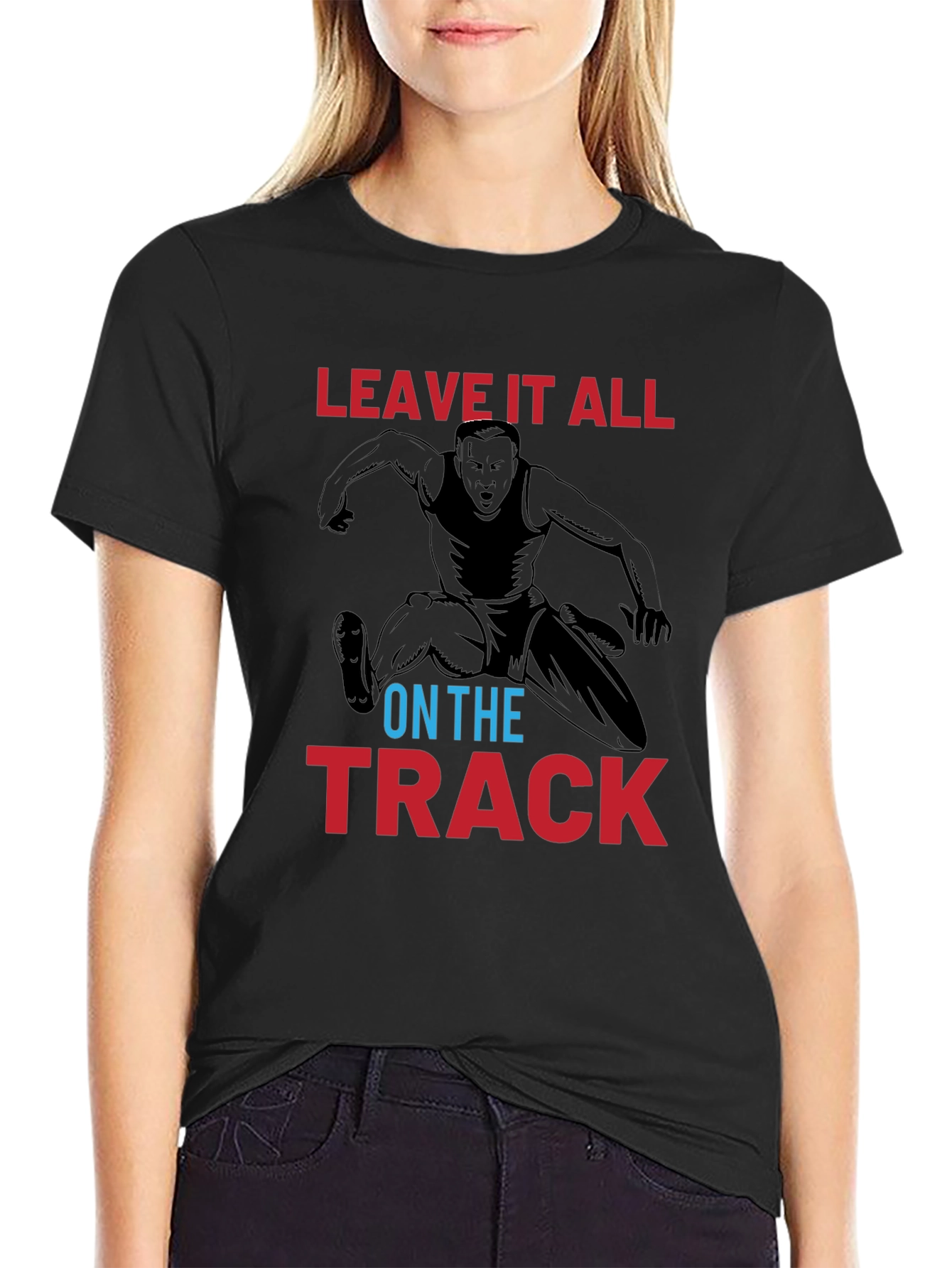 Leave it All on the Track Graphic Tee - 2