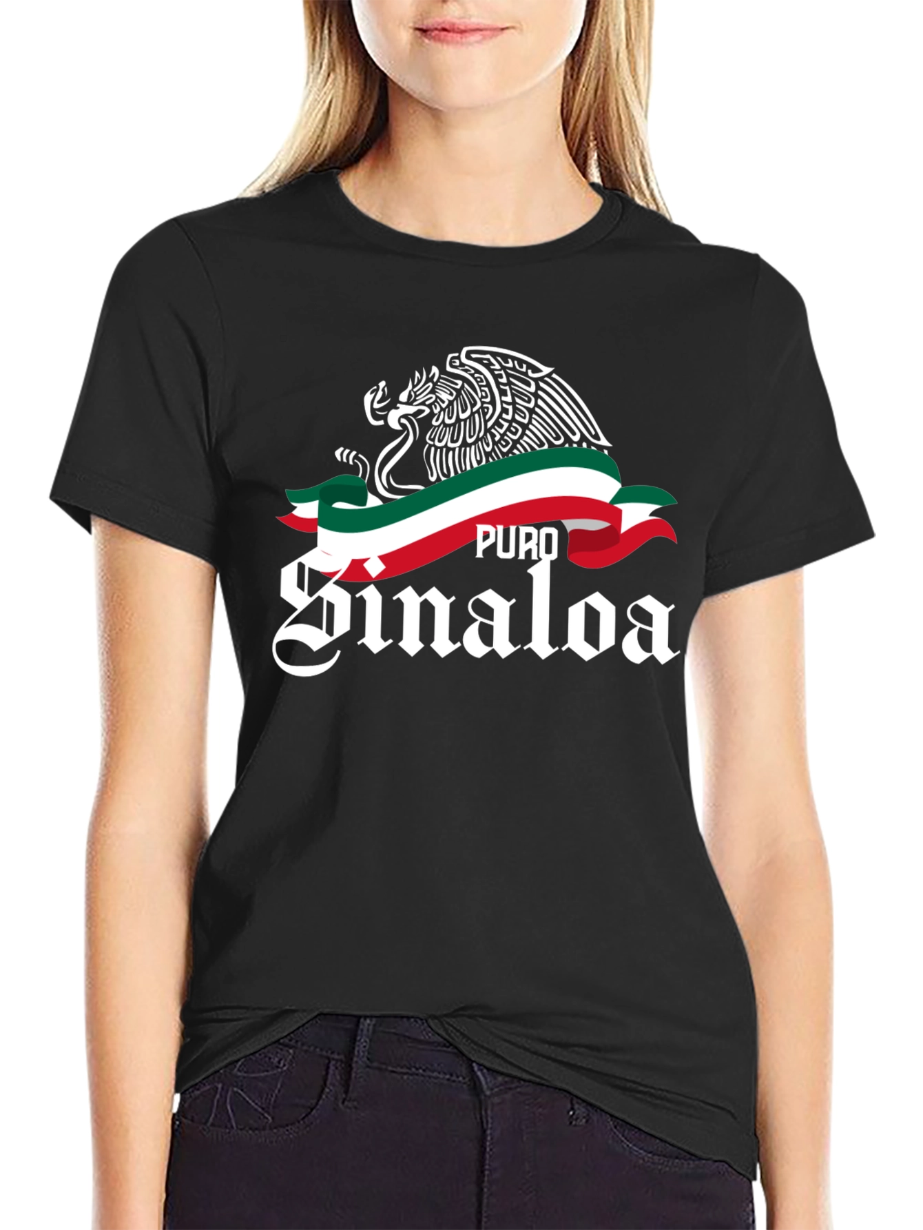 Puro Sinaloa Eagle Graphic T-Shirt - 2