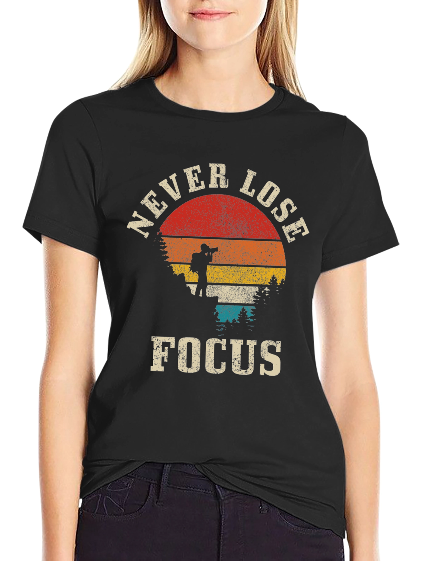 Never Lose Focus Photographer T-Shirt - 2