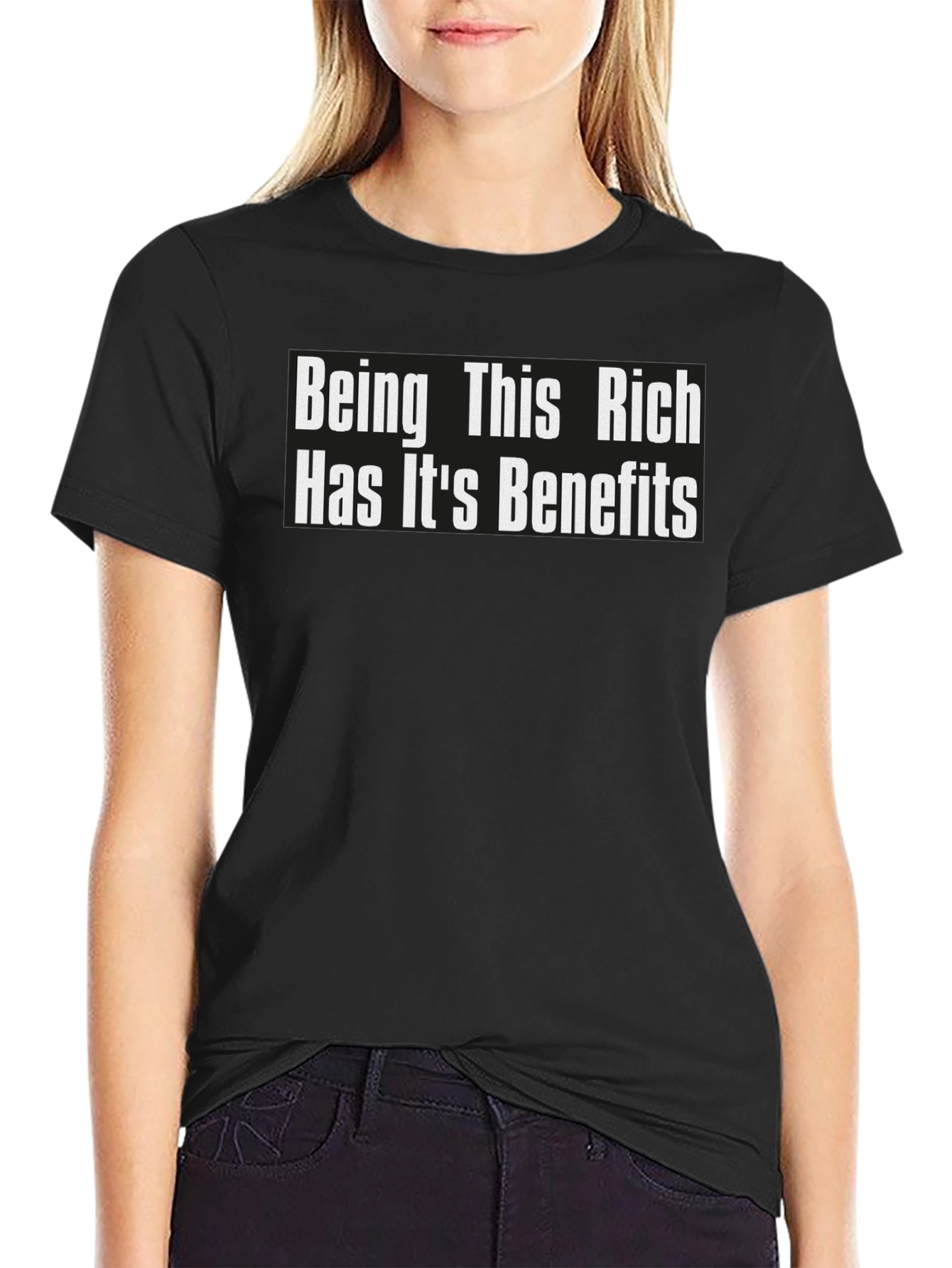 Black Being This Rich Funny Black T-Shirt view 2