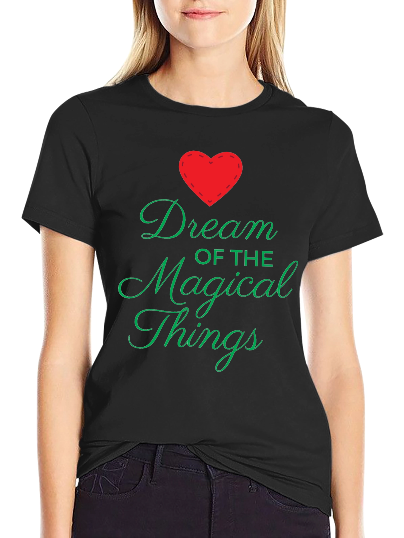 Black Dream of Magical Things T-Shirt view 2