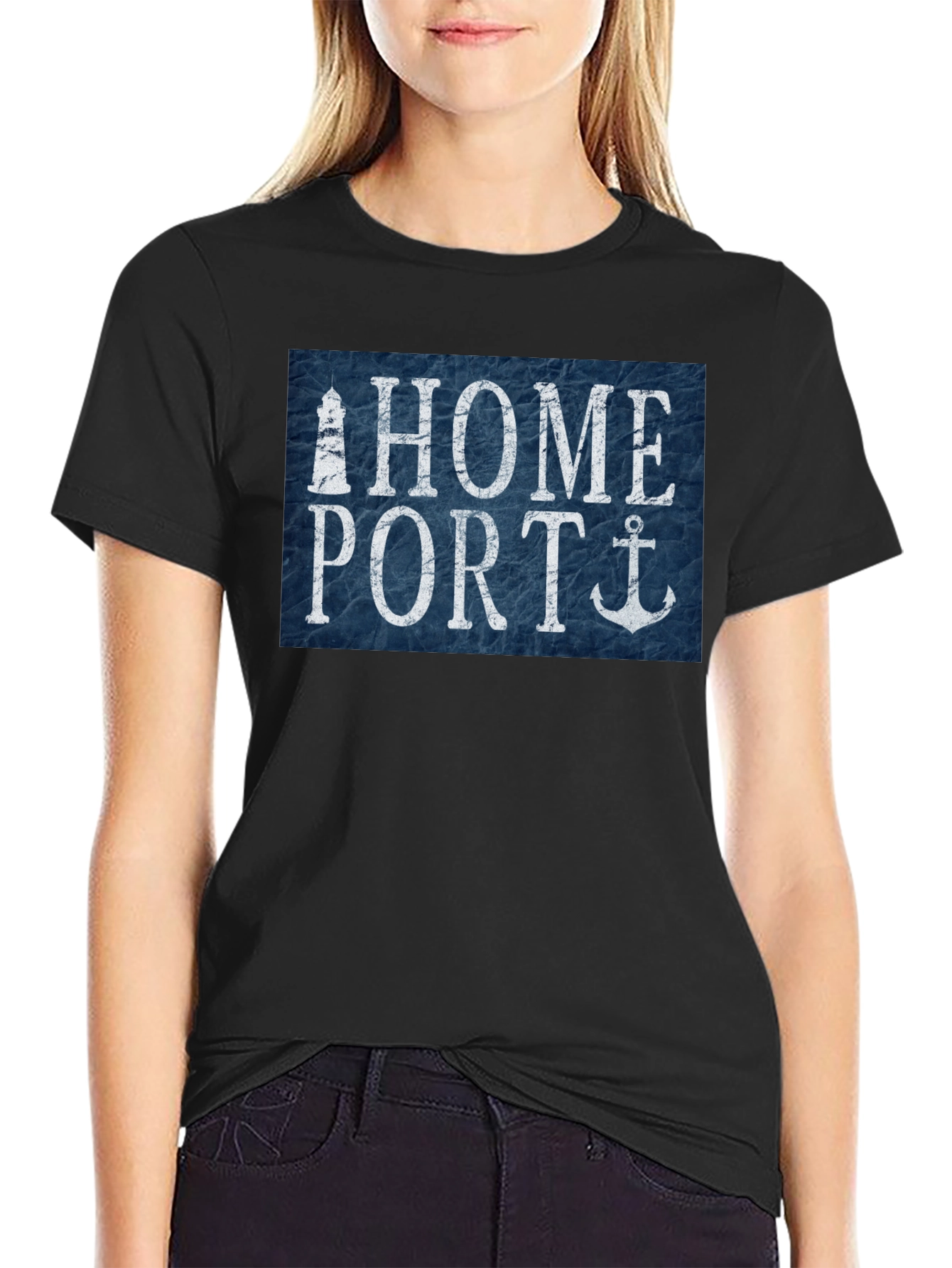 Nautical Home Port Graphic Tee - 2