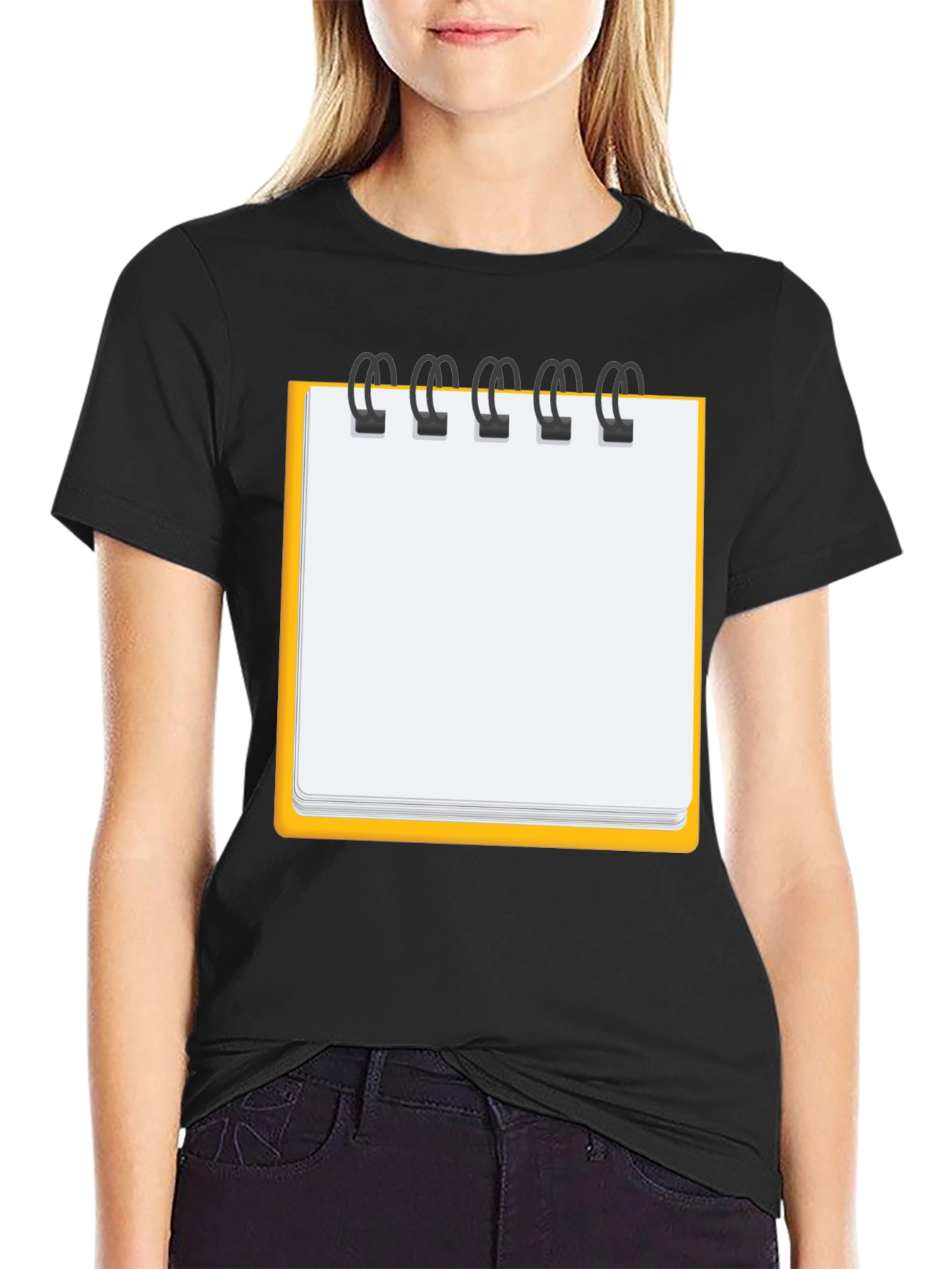 Black Notebook Graphic Tee - Write Your Story! view 2