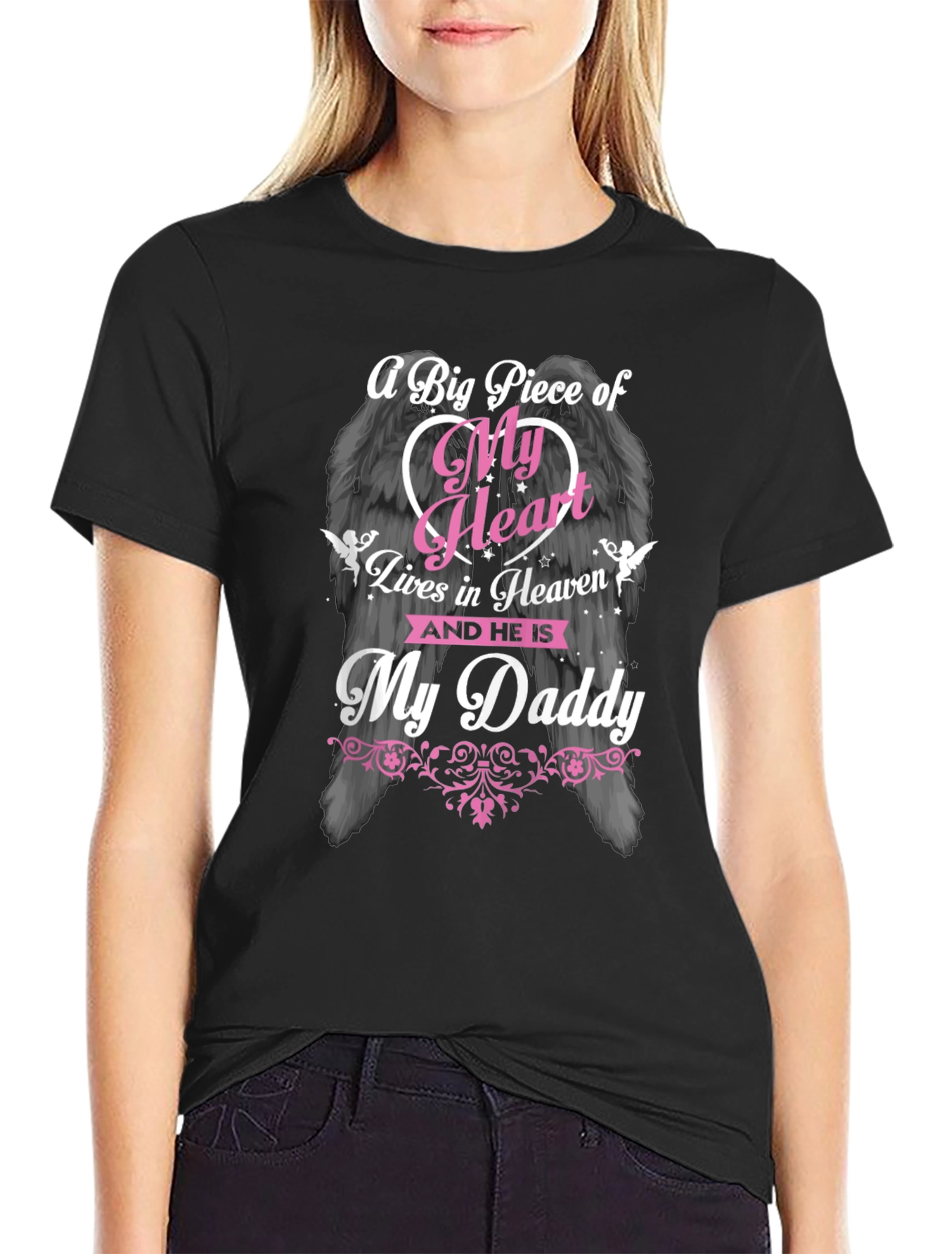 Black Memorial 'My Daddy' T-Shirt view 2
