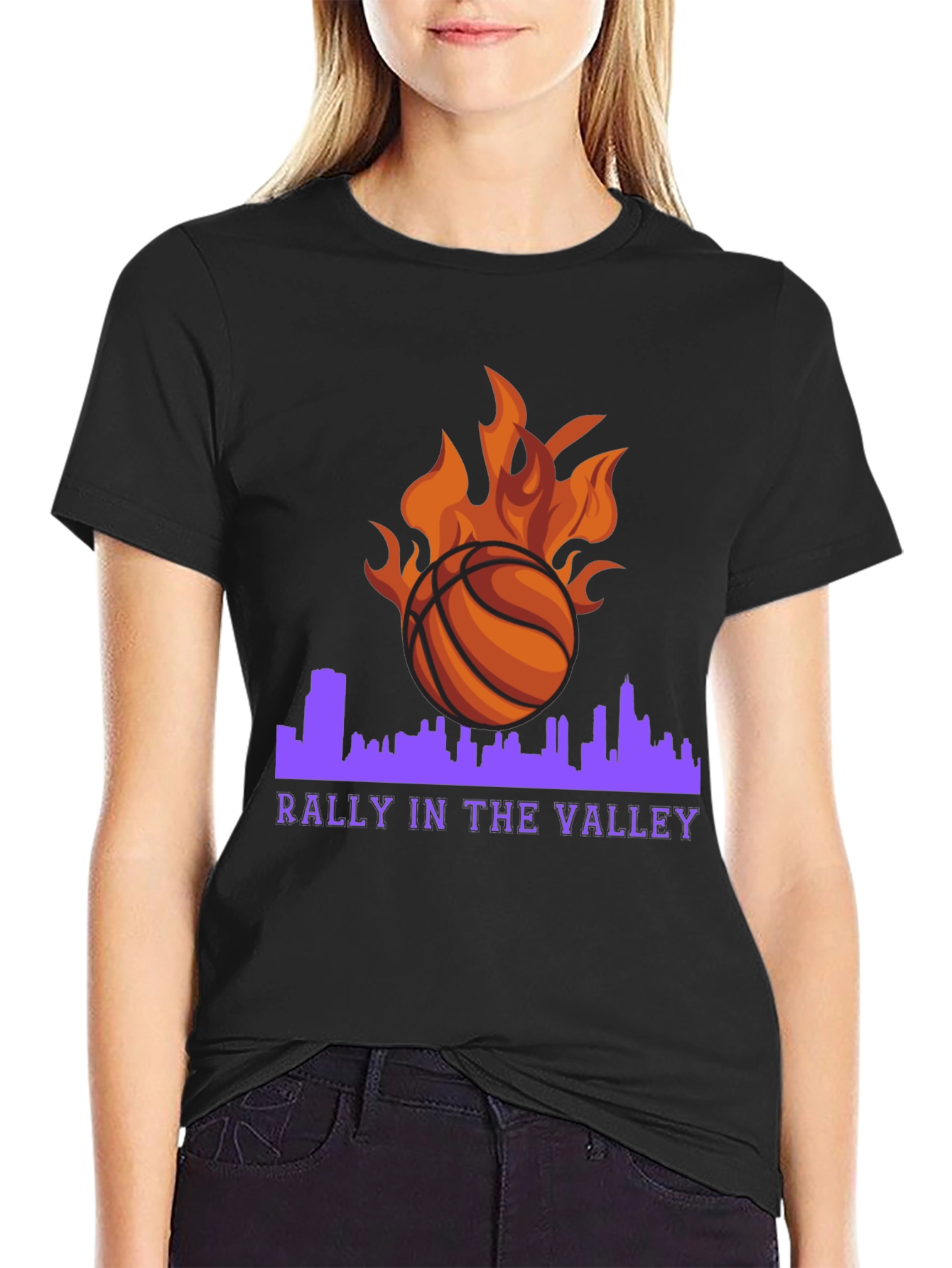 Rally in the Valley T-Shirt - Phoenix Basketball Fan Tee - 2