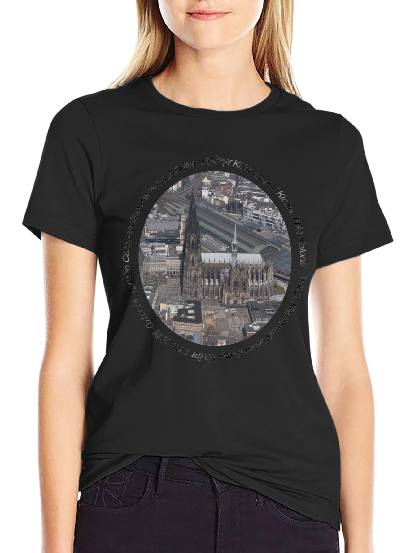 Cologne Cathedral Graphic T-Shirt - 2