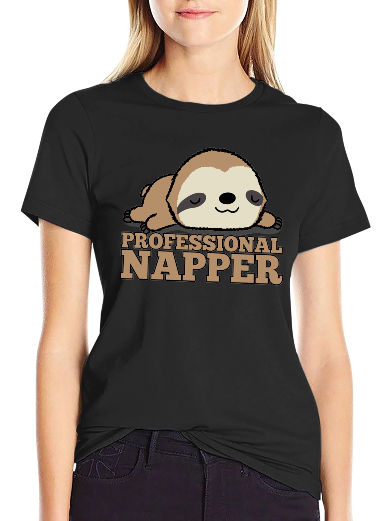 Professional Napper Sloth T-Shirt - Relax & Sleep in Style! - 2