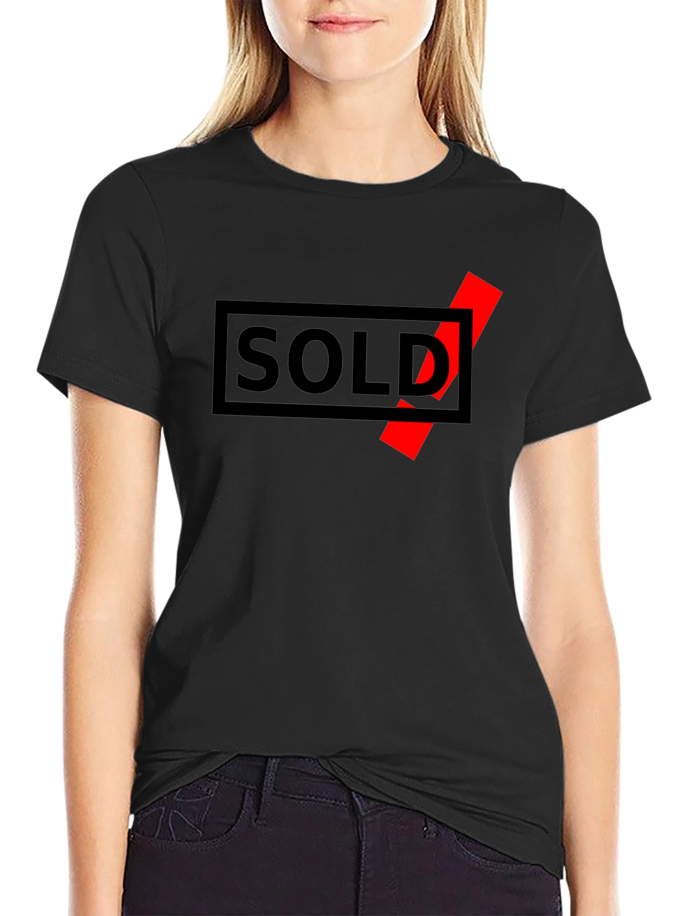Black Sold Graphic T-Shirt - Limited Edition view 2