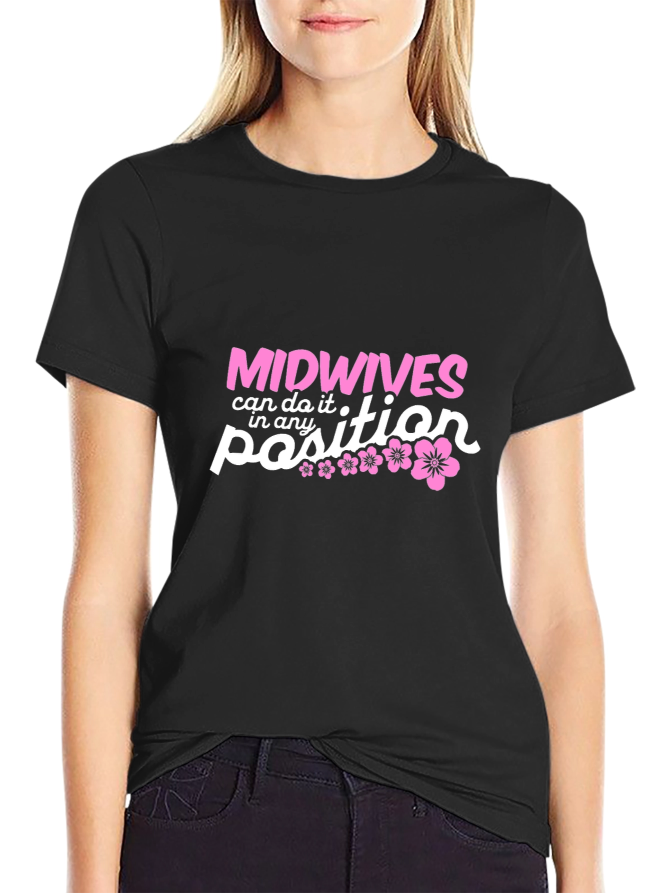 Black Midwives Can Do It T-Shirt view 2