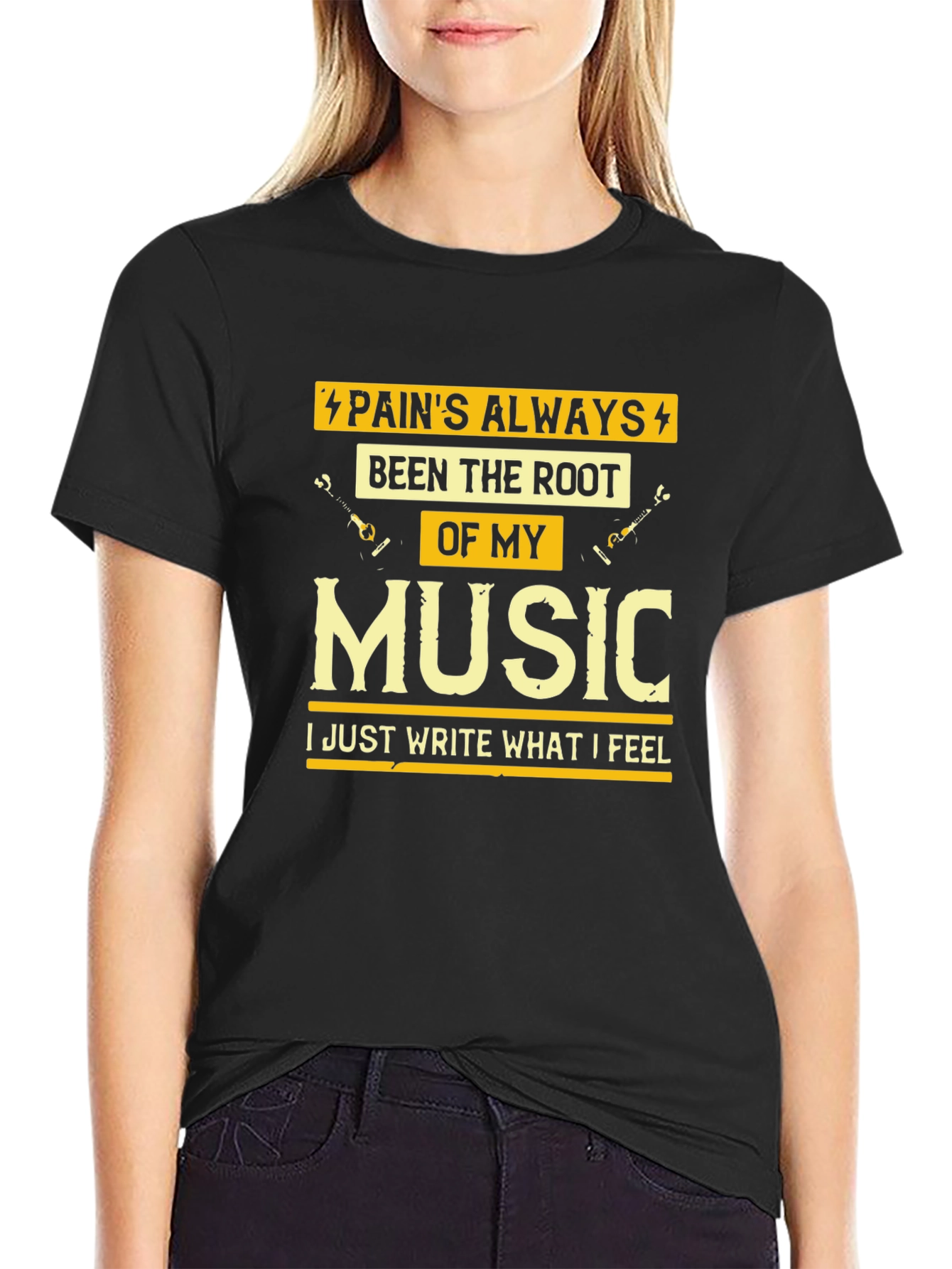 Pain's Always Been The Root Of My Music T-Shirt - 2