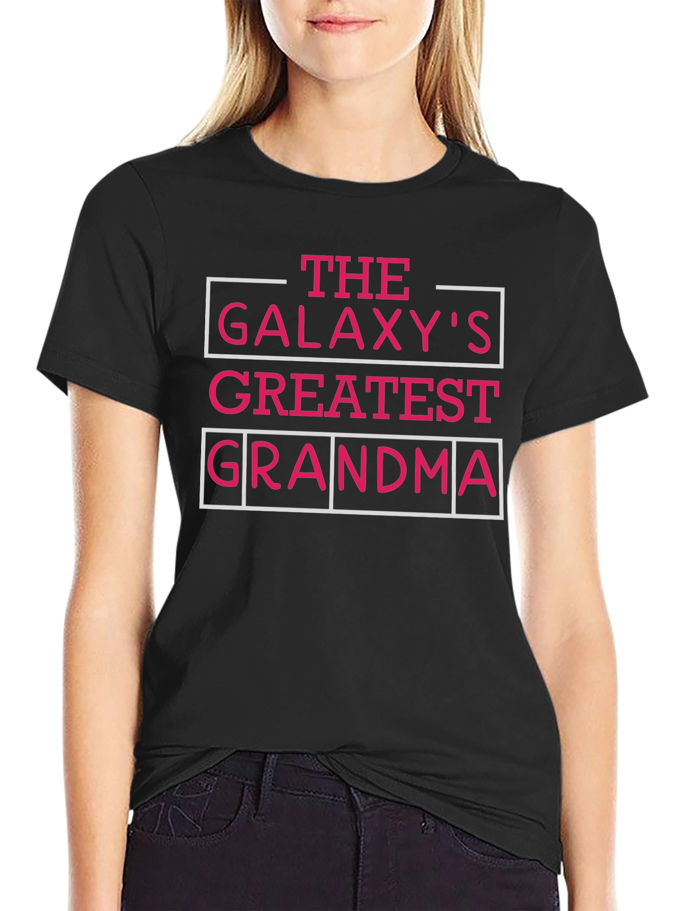 Black Galaxy's Greatest Grandma T-Shirt view 2
