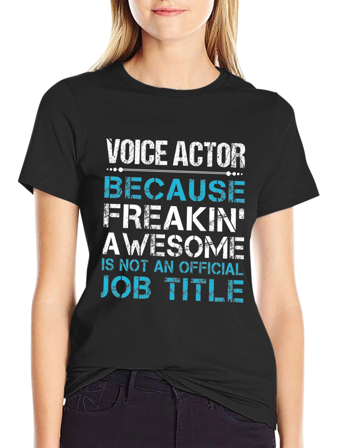 Voice Actor Funny Job Title T-Shirt - 2