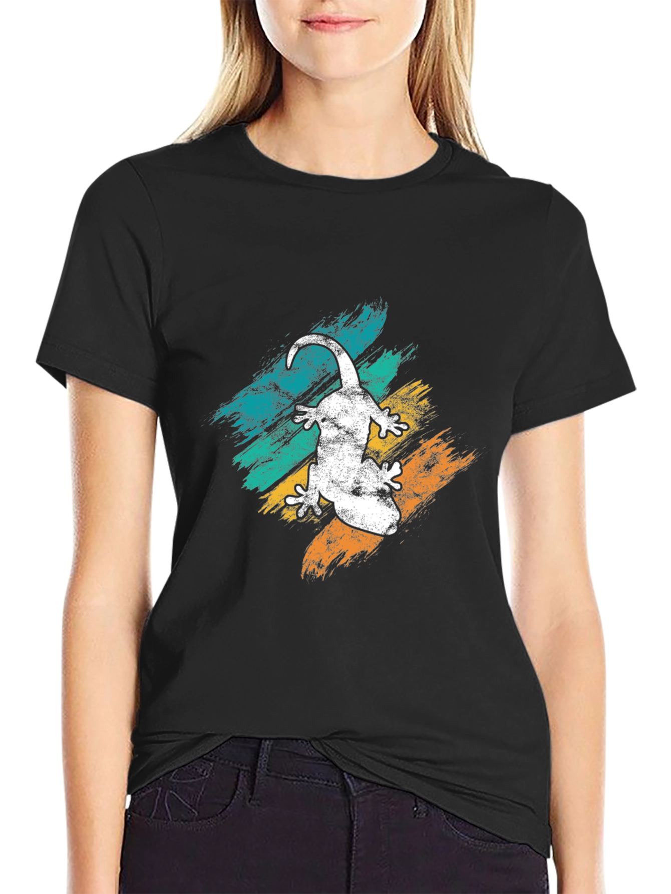 Gecko Graphic Tee - Cool Lizard Design - 2