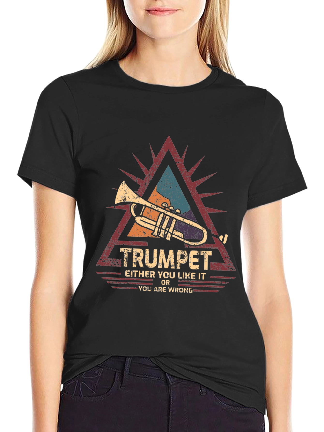 Black Trumpet T-Shirt - Either You Like It Or... view 2