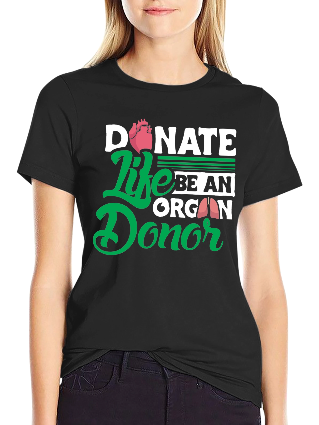 Donate Life Organ Donor Graphic T-Shirt - 2