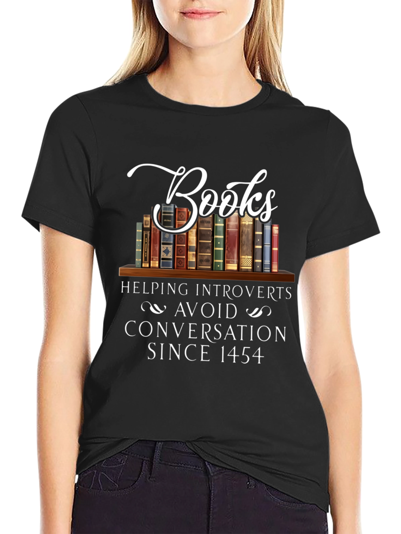 Introvert Book Lover T-Shirt - 2