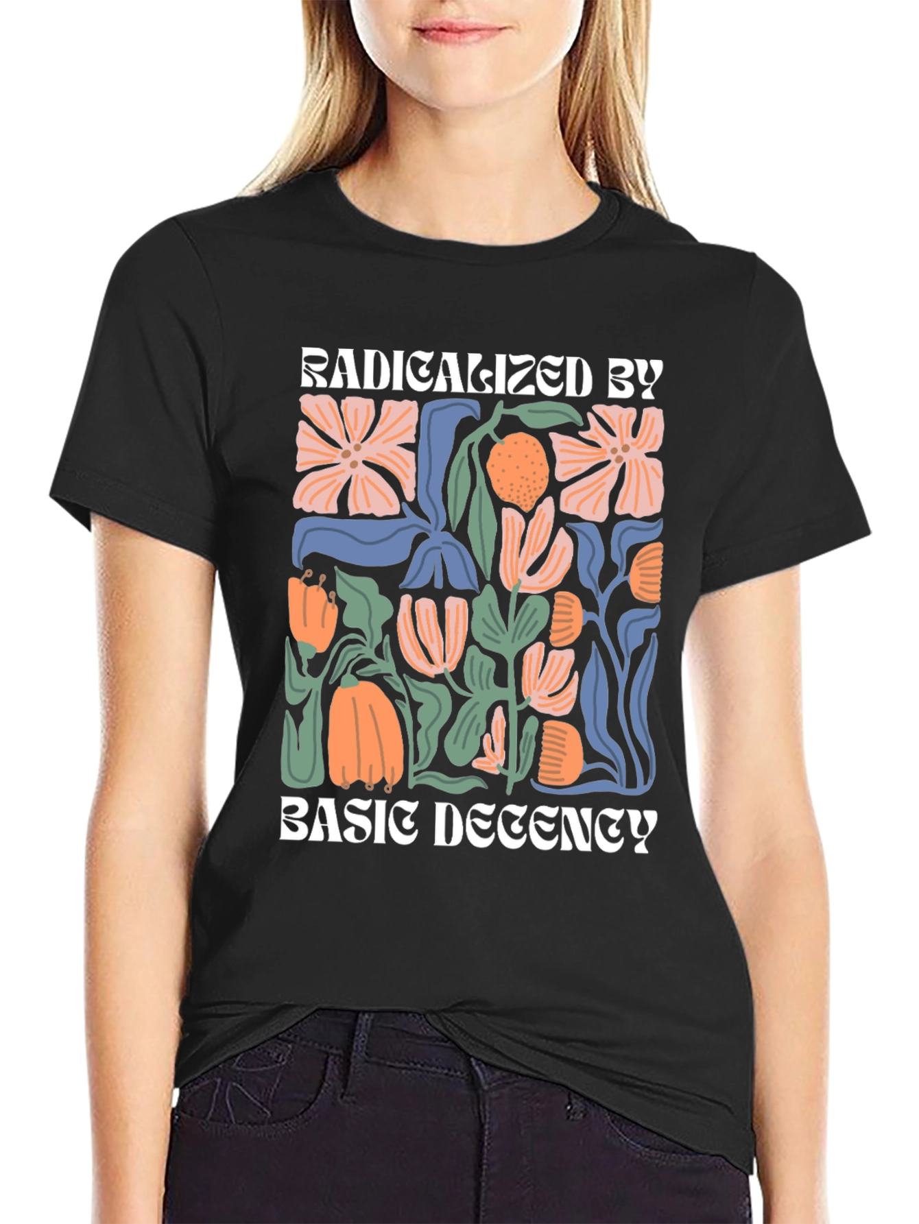 Radicalized By Basic Decency Graphic Tee - 2