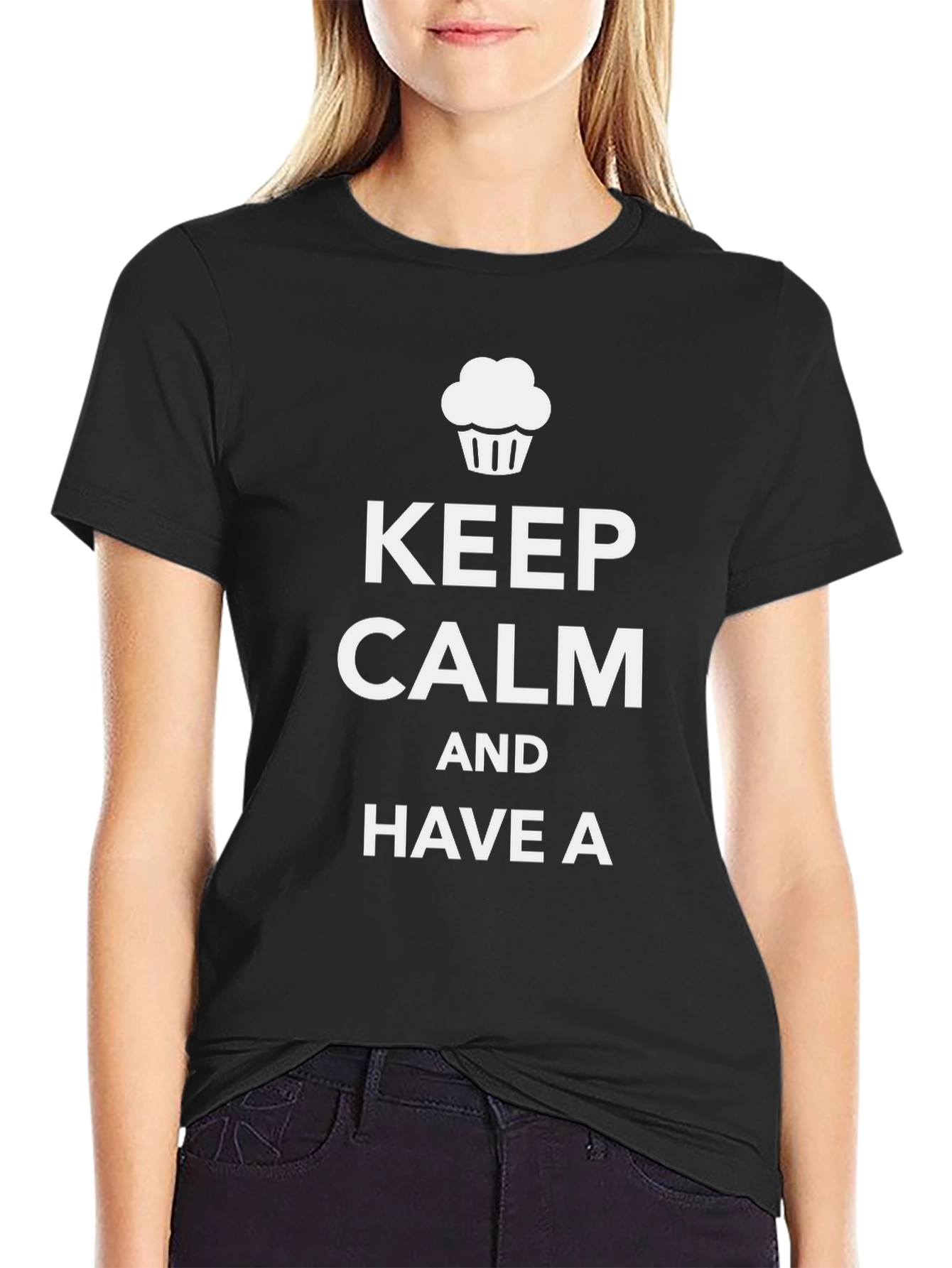 Keep Calm and Have a Cupcake T-Shirt - 2