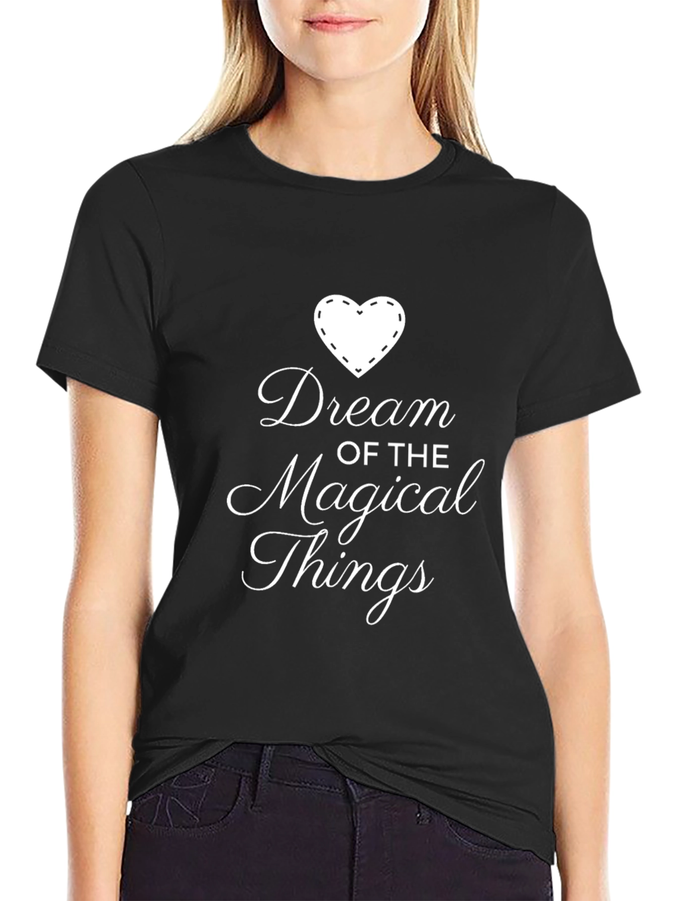 Black Dream of Magical Things T-Shirt view 2