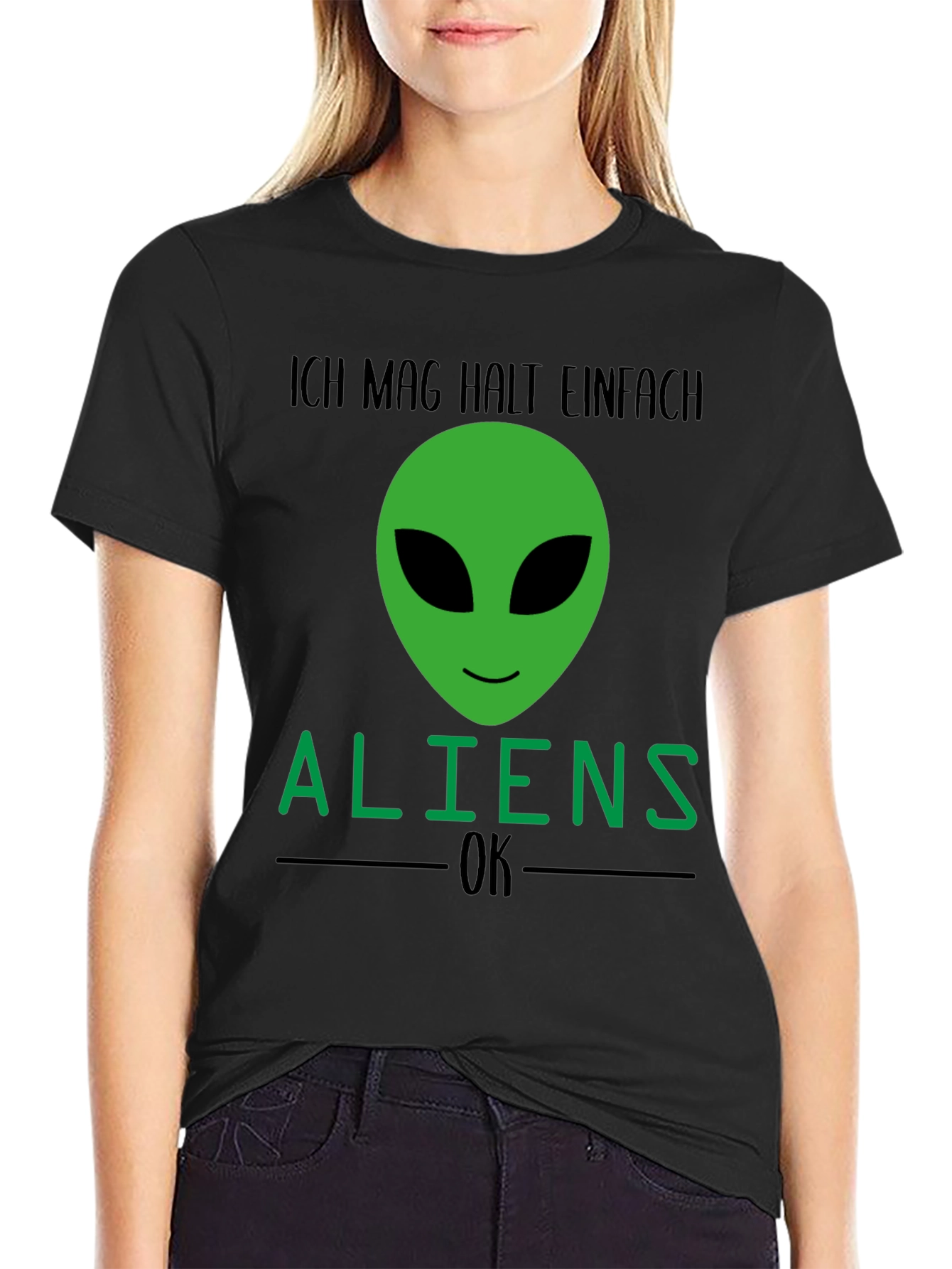 Alien Graphic Tee - Ich Mag Halt Einfach Aliens OK - 2