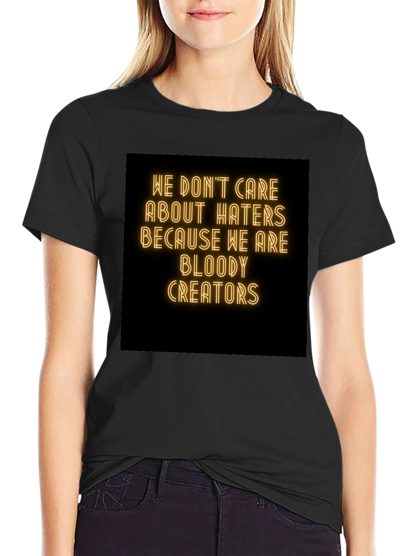 Black Bloody Creators T-Shirt view 2