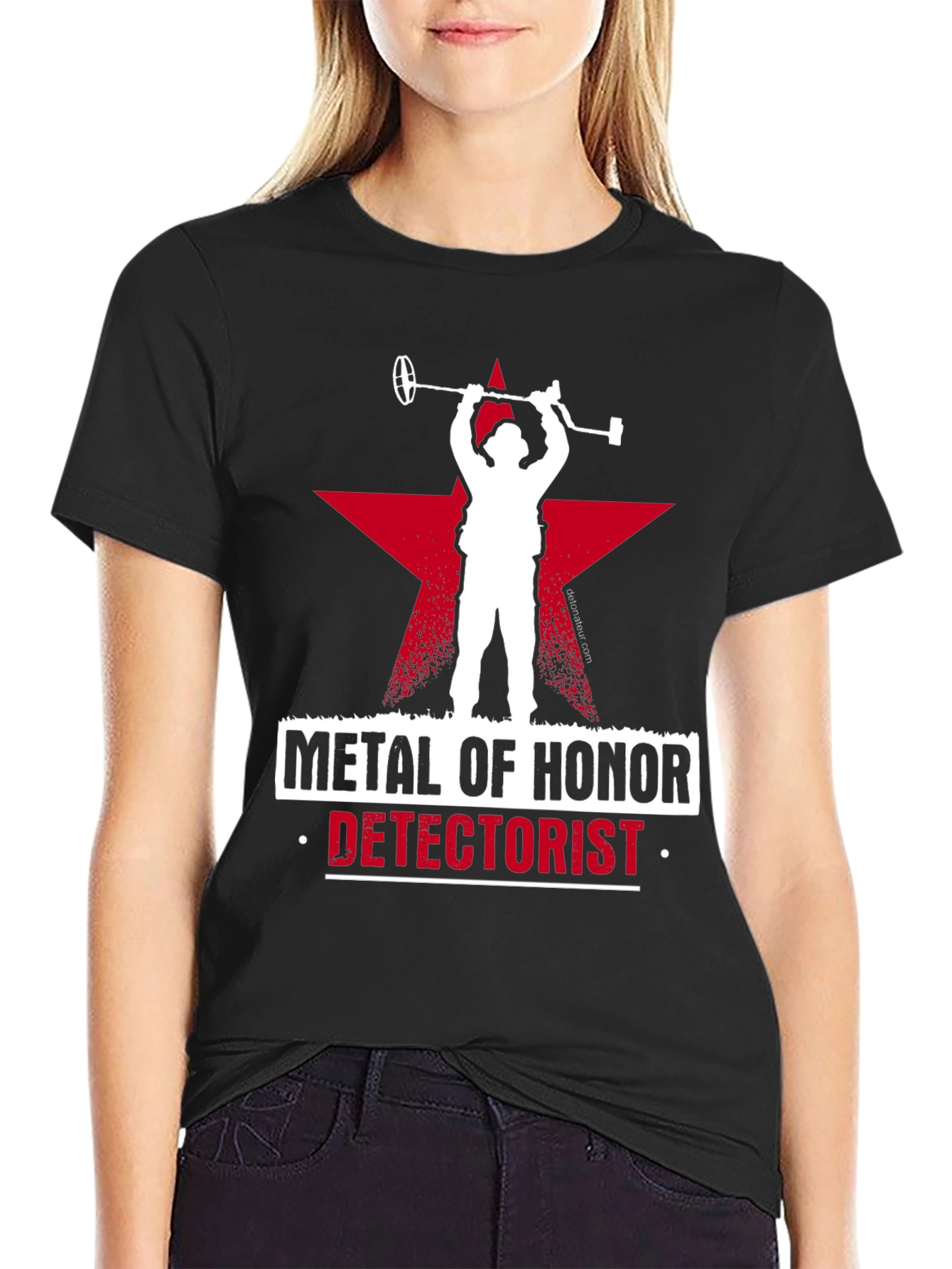 Metal Detectorist T-Shirt - Metal of Honor - 2
