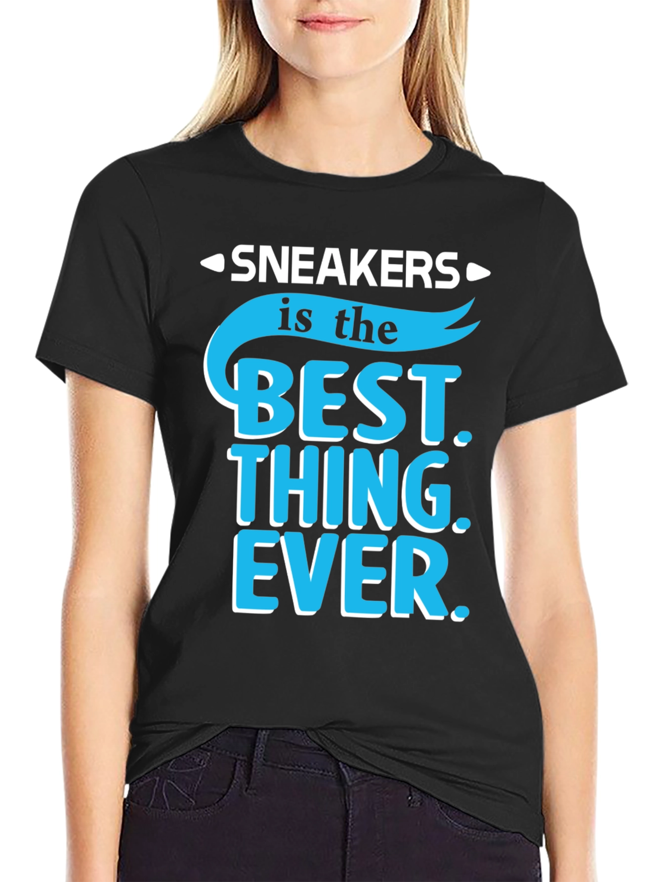 Black Sneakers is the Best Thing Ever T-Shirt view 2