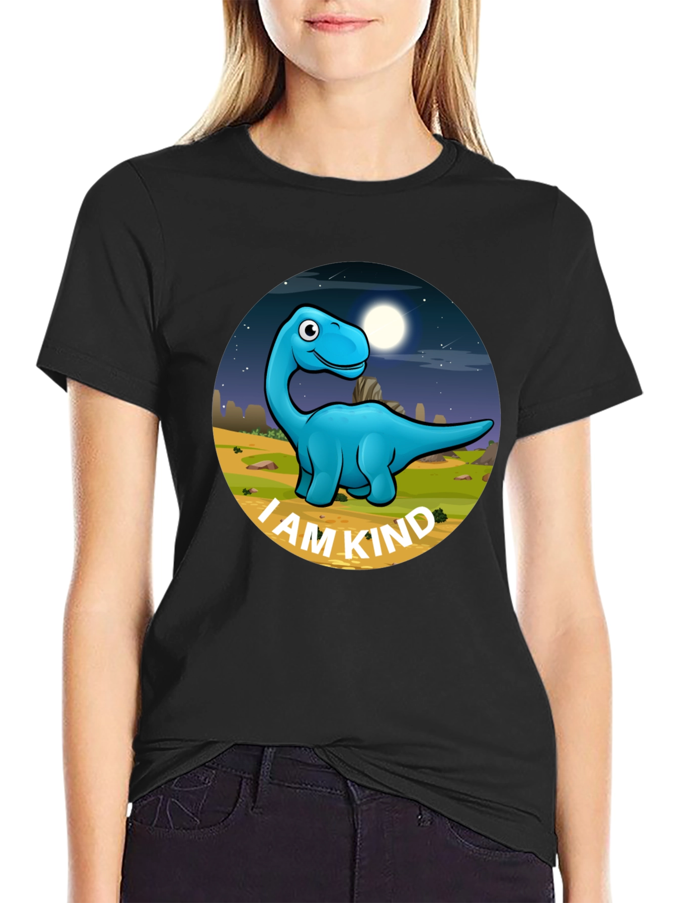 I Am Kind Dinosaur T-Shirt - 2