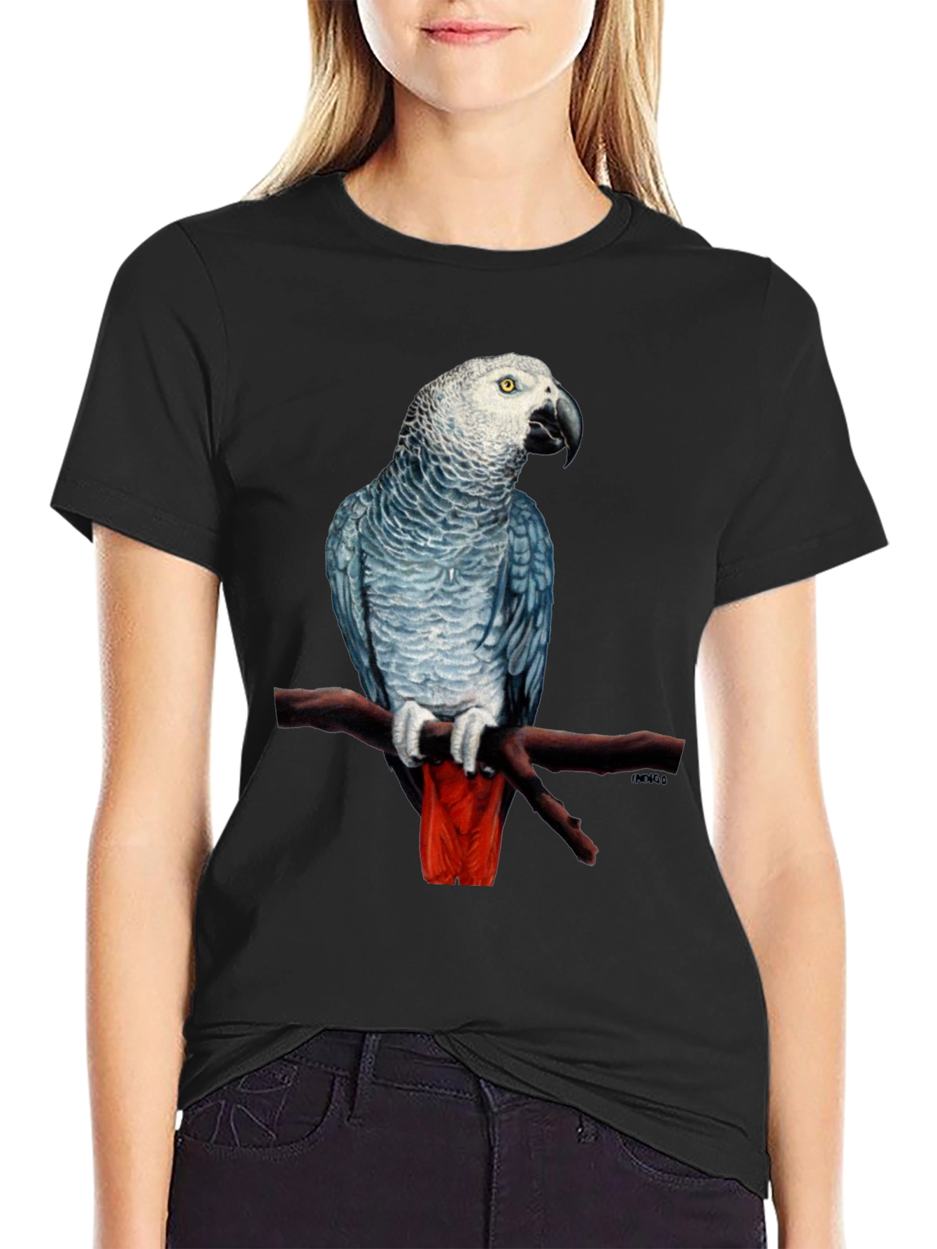 African Grey Parrot T-Shirt - 2