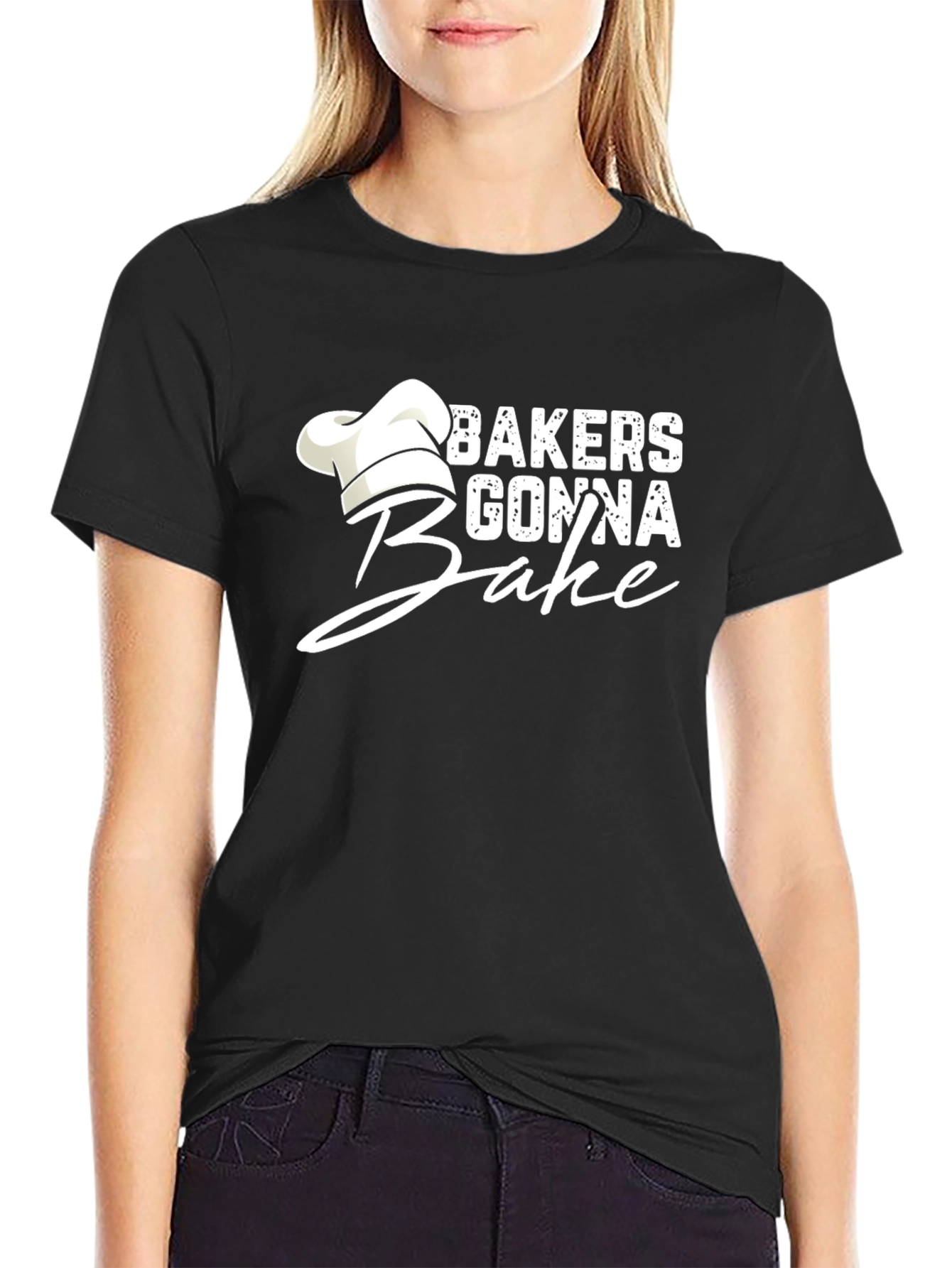 Black Bakers Gonna Bake T-Shirt - Funny Baking Tee view 2